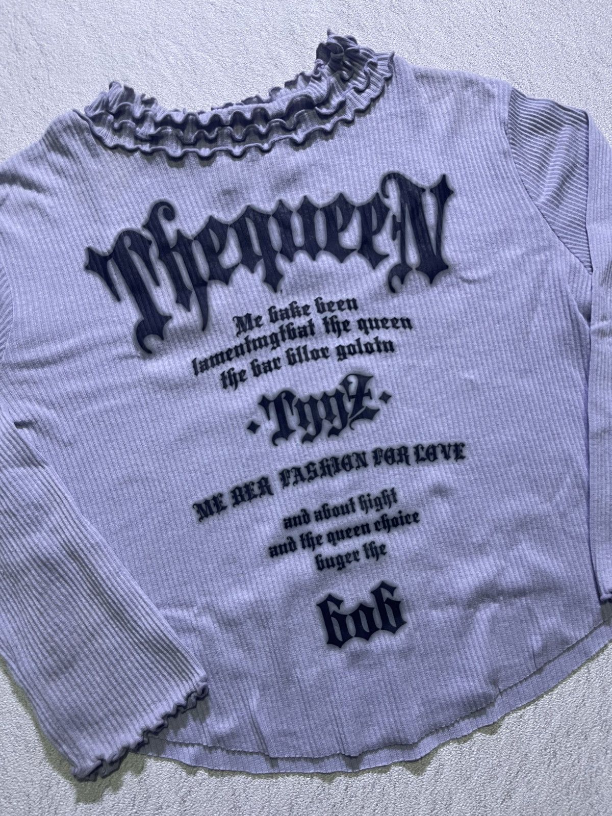 Hysteric Glamour Y2K URBANITY long sleeve tshirt Size S / US 4 / IT 40 - 2 Thumbnail