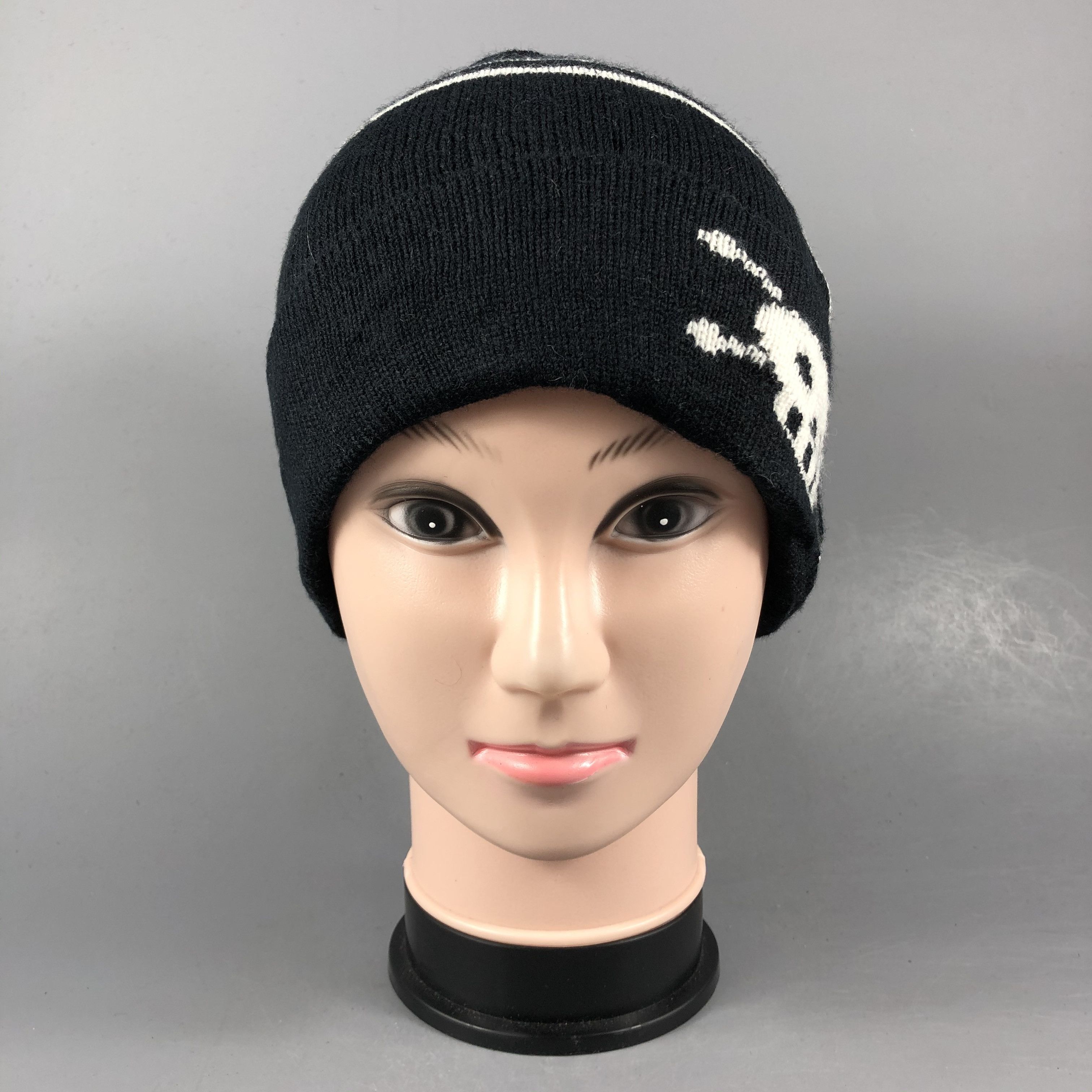 Japanese Brand Skull Beanie Hat Snow Cap Size ONE SIZE - 2 Thumbnail
