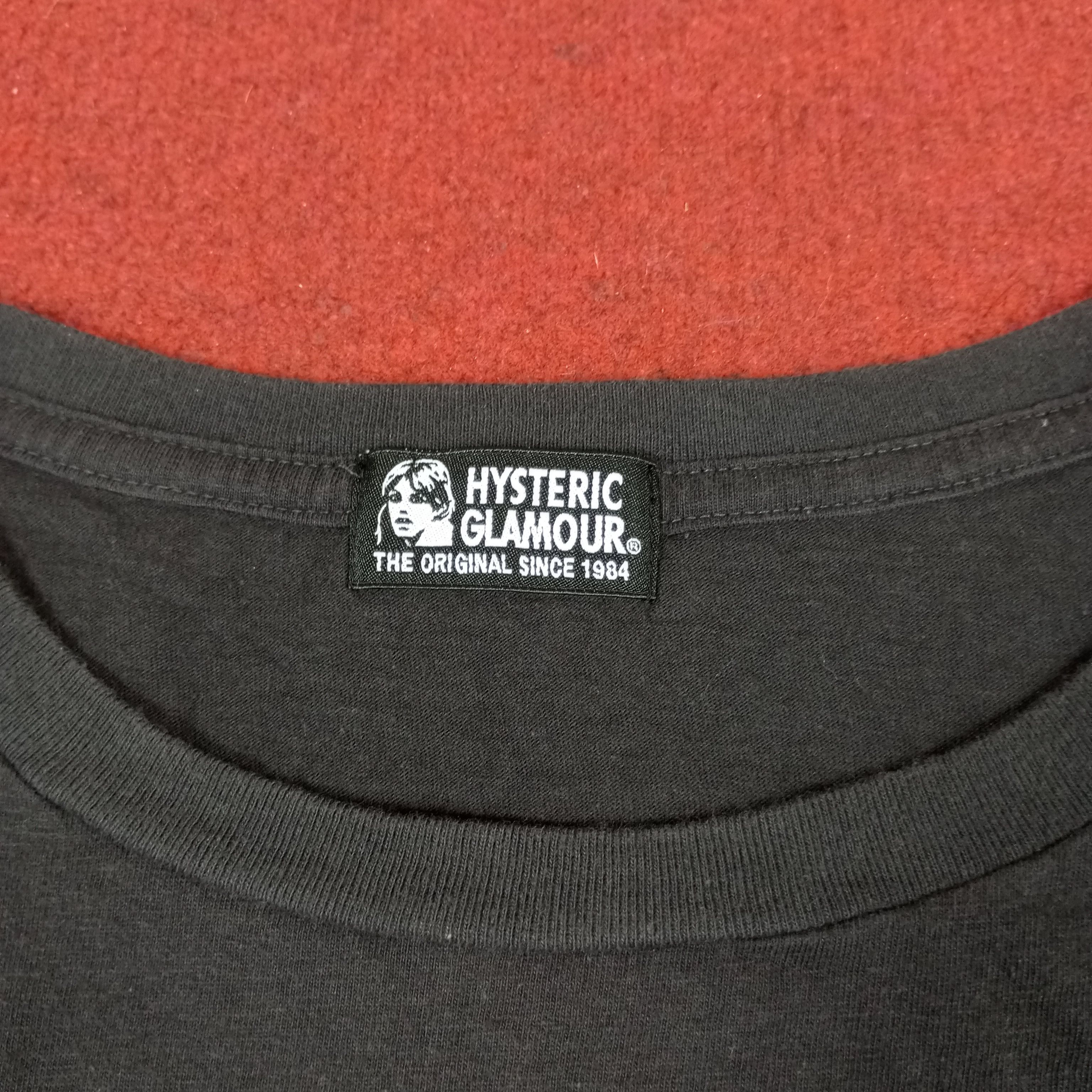 Hysteric Glamour × Japanese Brand × Vintage Hysteric Glamour Japanese Brand Tshirt Size US M / EU 48-50 / 2 - 6 Thumbnail