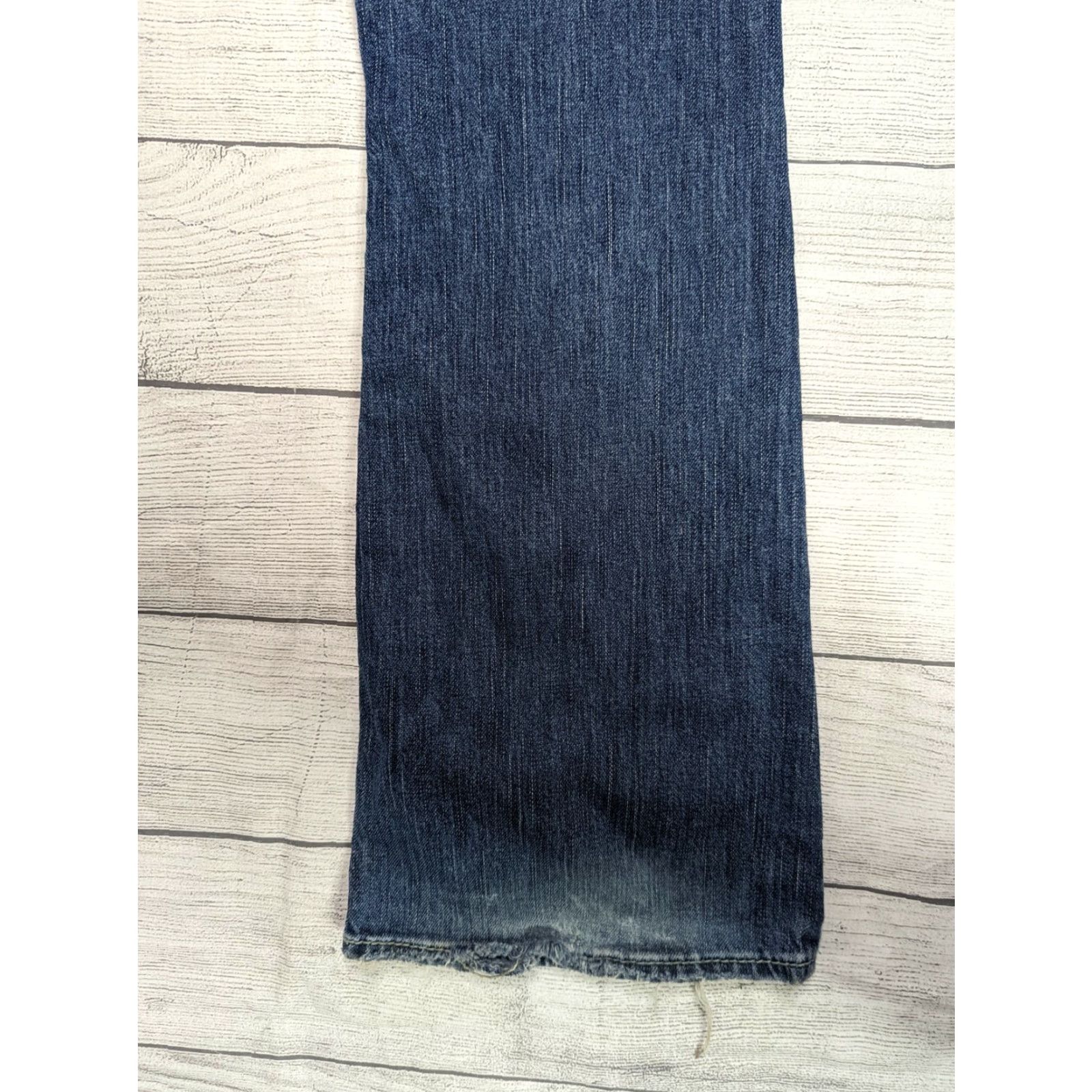 Vintage Silver Tuesday Jeans Women's 29x31 Blue Medium Wash Boot Cut Jeans M5J Size 29" - 6 Thumbnail