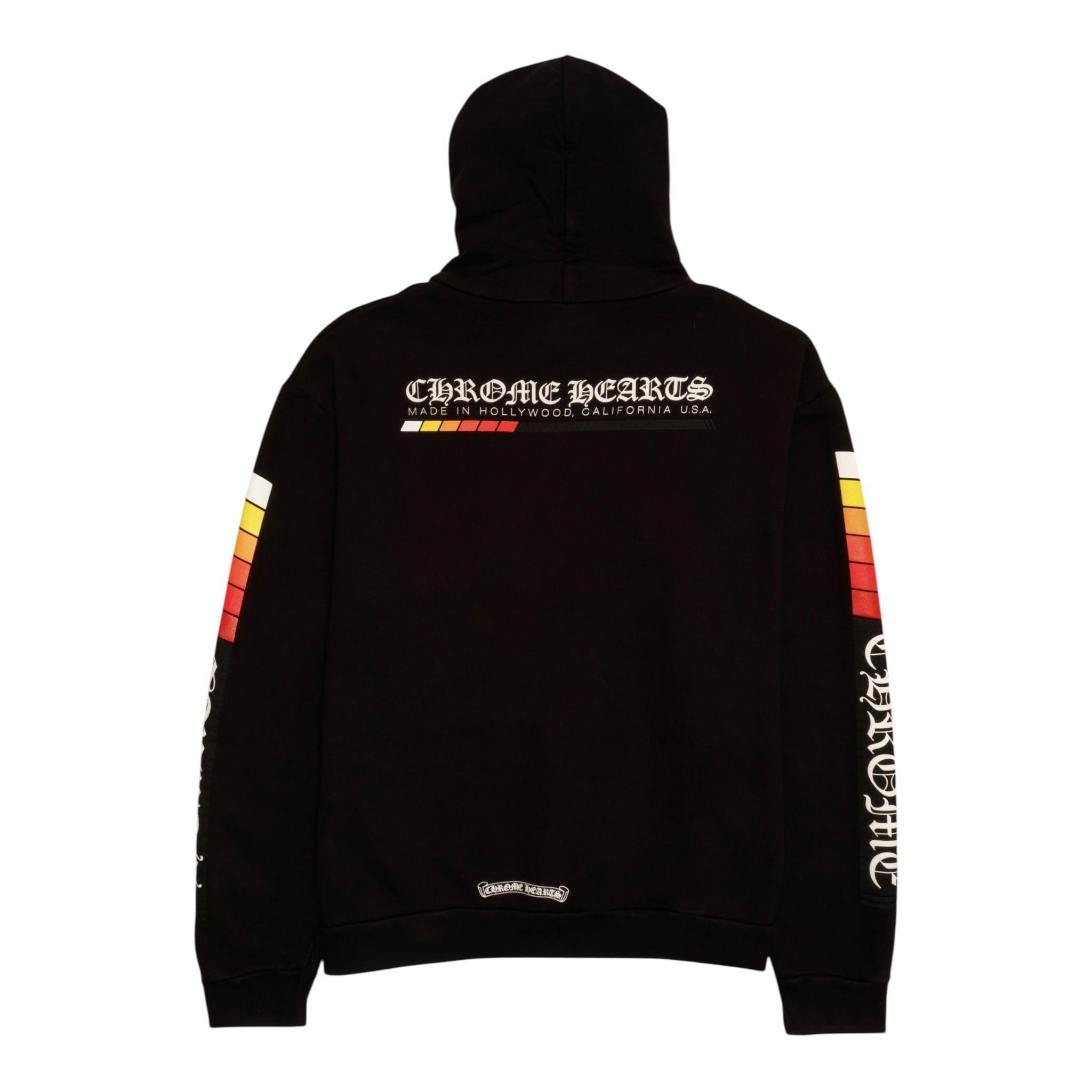 Chrome Hearts Turbo Logo Hooded Sweatshirt Black Multi Size US M / EU 48-50 / 2 - 1 Thumbnail