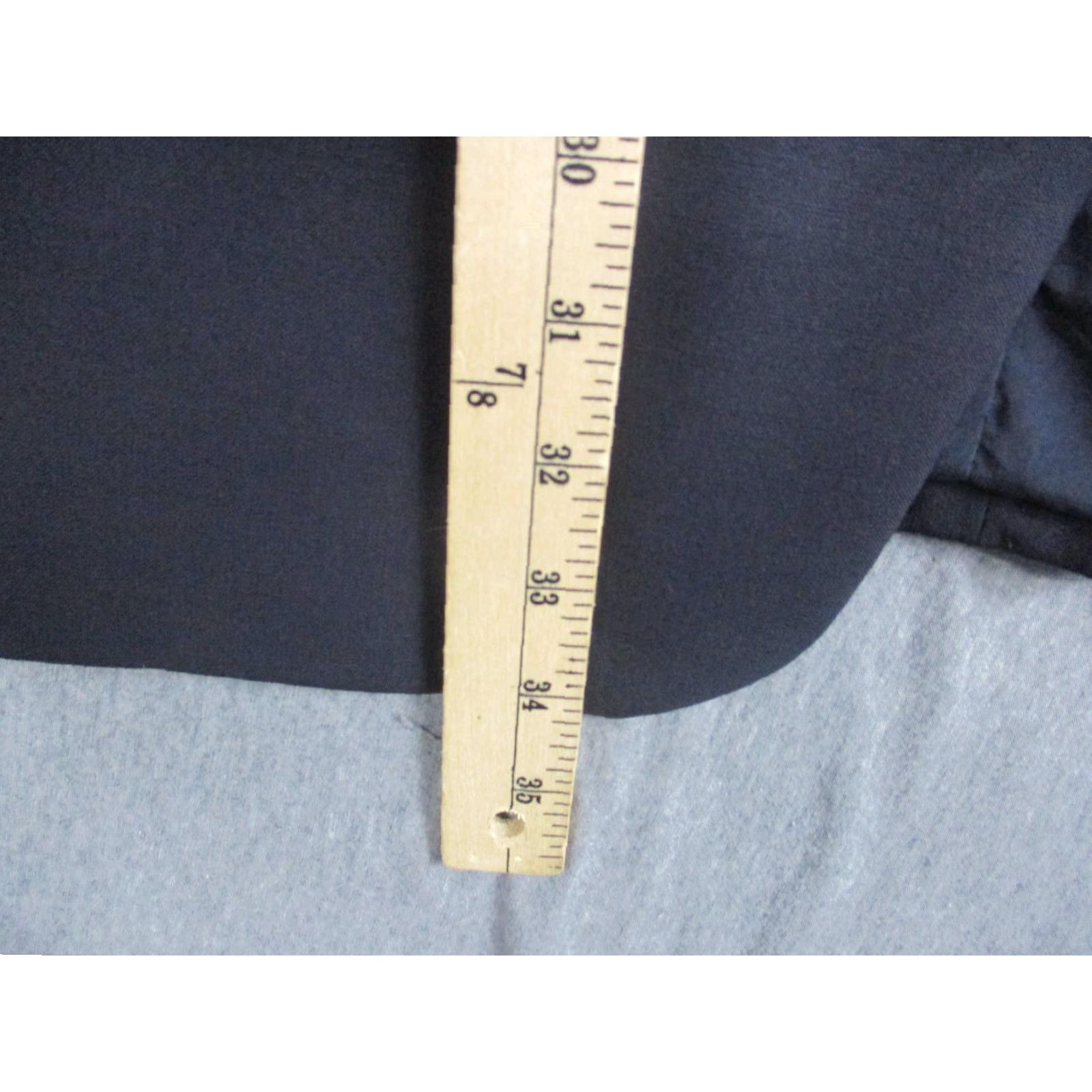 Ralph Lauren Lauren Ralph Lauren Blazer Mens 48R Navy Blue Wool Blend Two Button Made Canada Size 48R - 3 Thumbnail