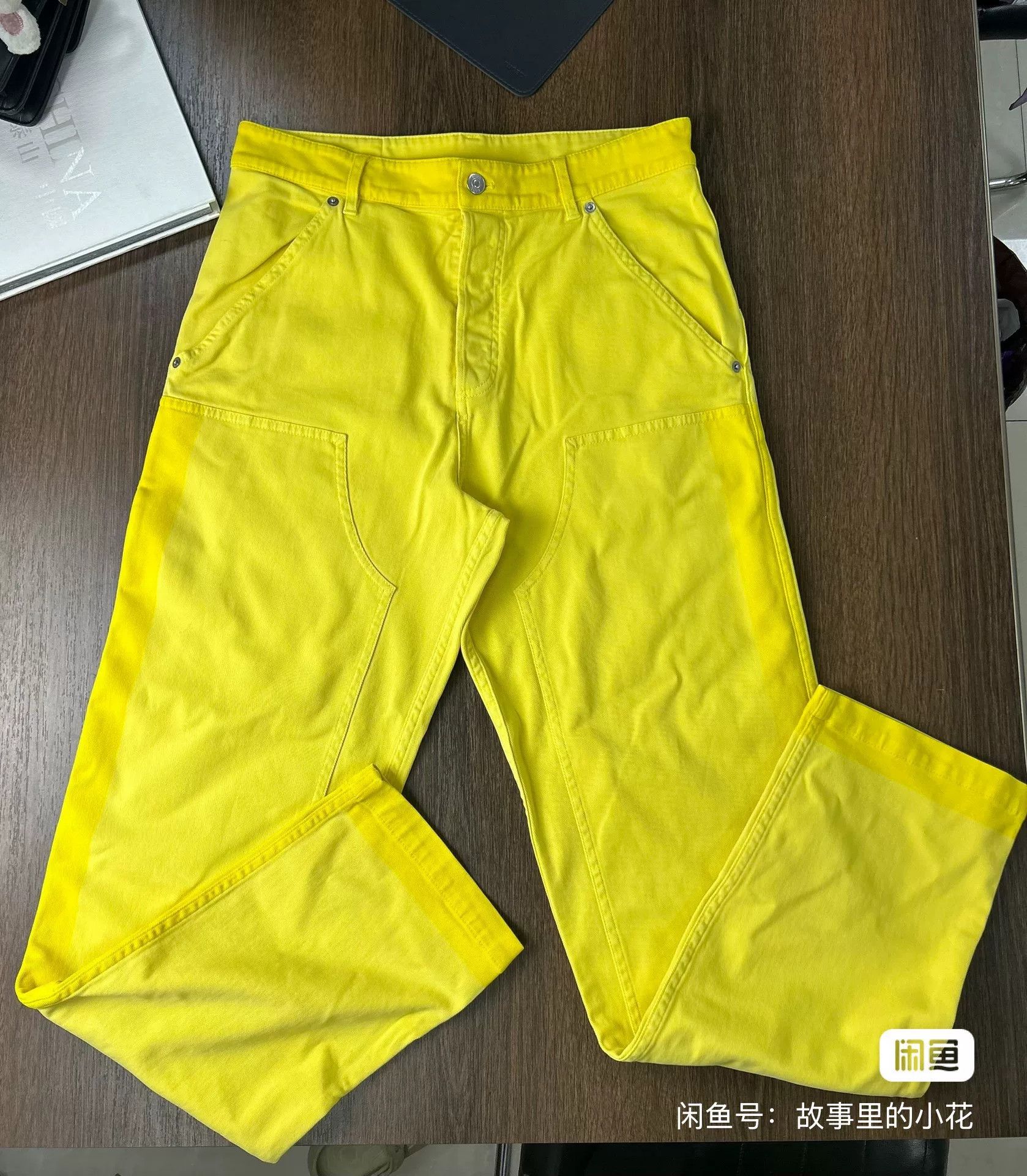 Dior Dior Yellow Cargo Pants Size US 28 / EU 44 - 1 Thumbnail