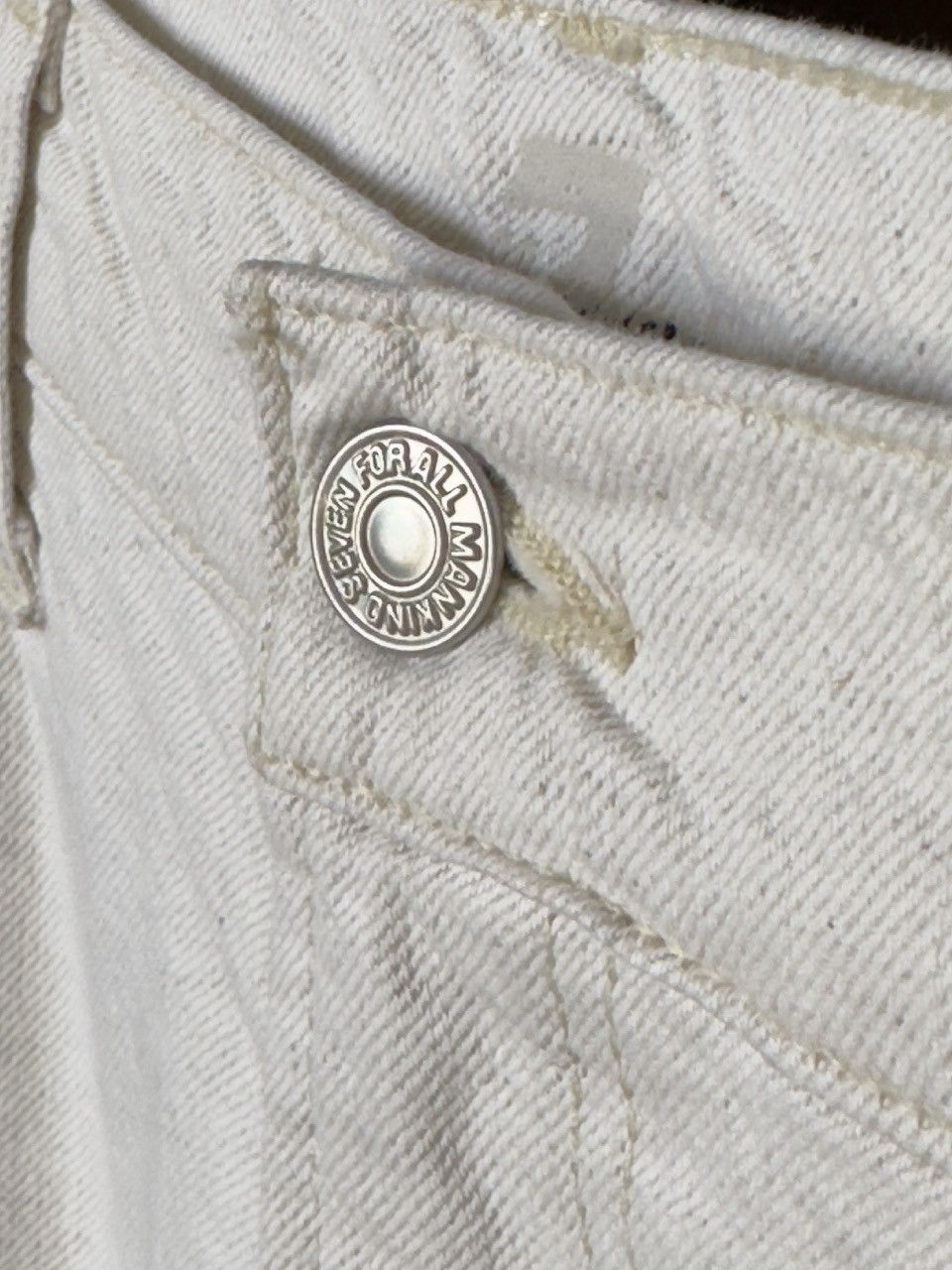 7 For All Mankind 7 for all Mankind Slimmy Jeans - White - Size 32 Size US 32 / EU 48 - 7 Thumbnail