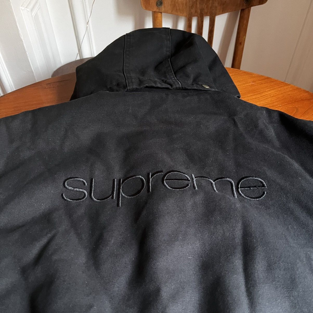 Supreme Supreme Faux Shearling Lined Bomber Jacket Black XL Size US XL / EU 56 / 4 - 7 Thumbnail