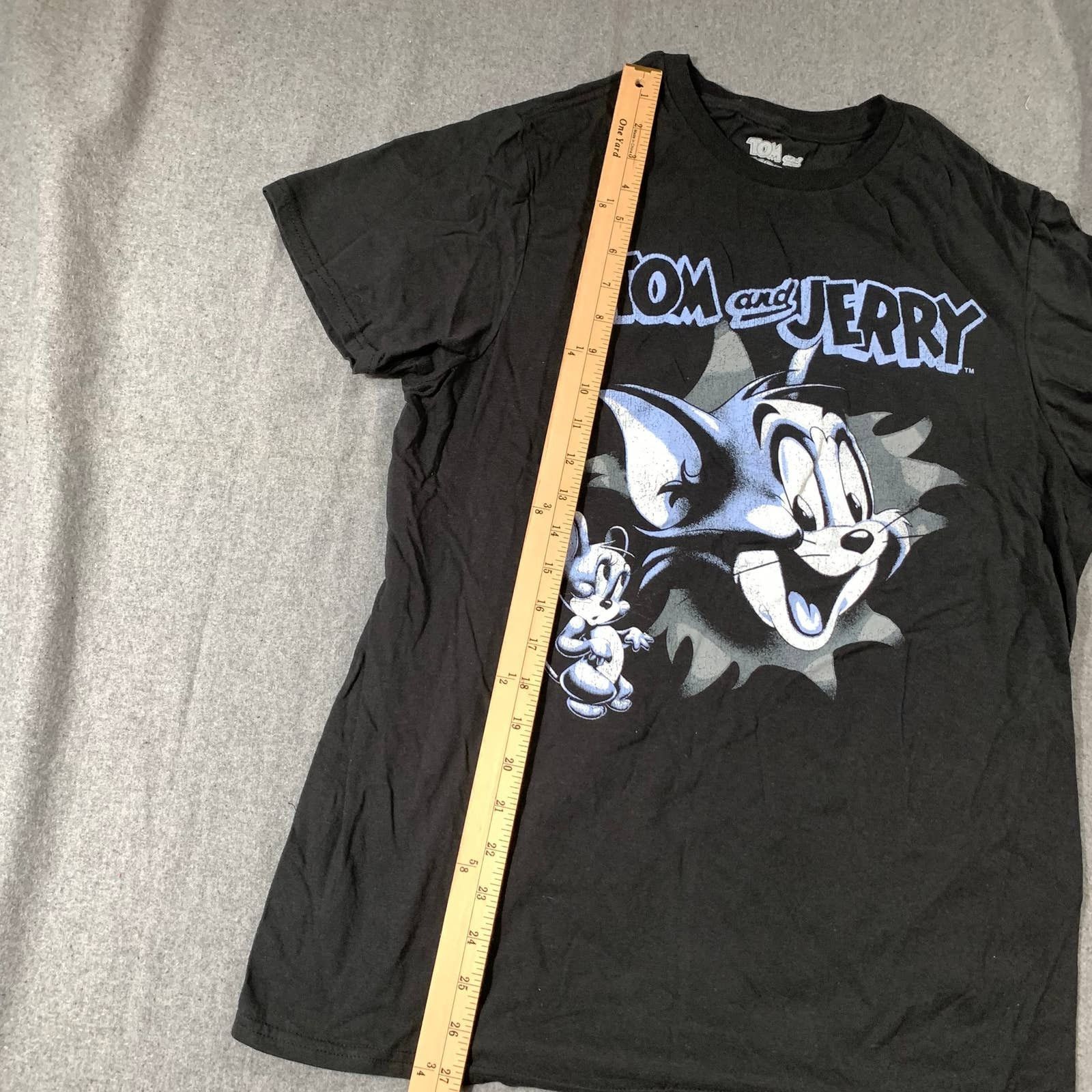Other Tom & Jerry Shirt Women Medium Black Casual T Shirt Ladies Size M / US 6-8 / IT 42-44 - 8 Thumbnail