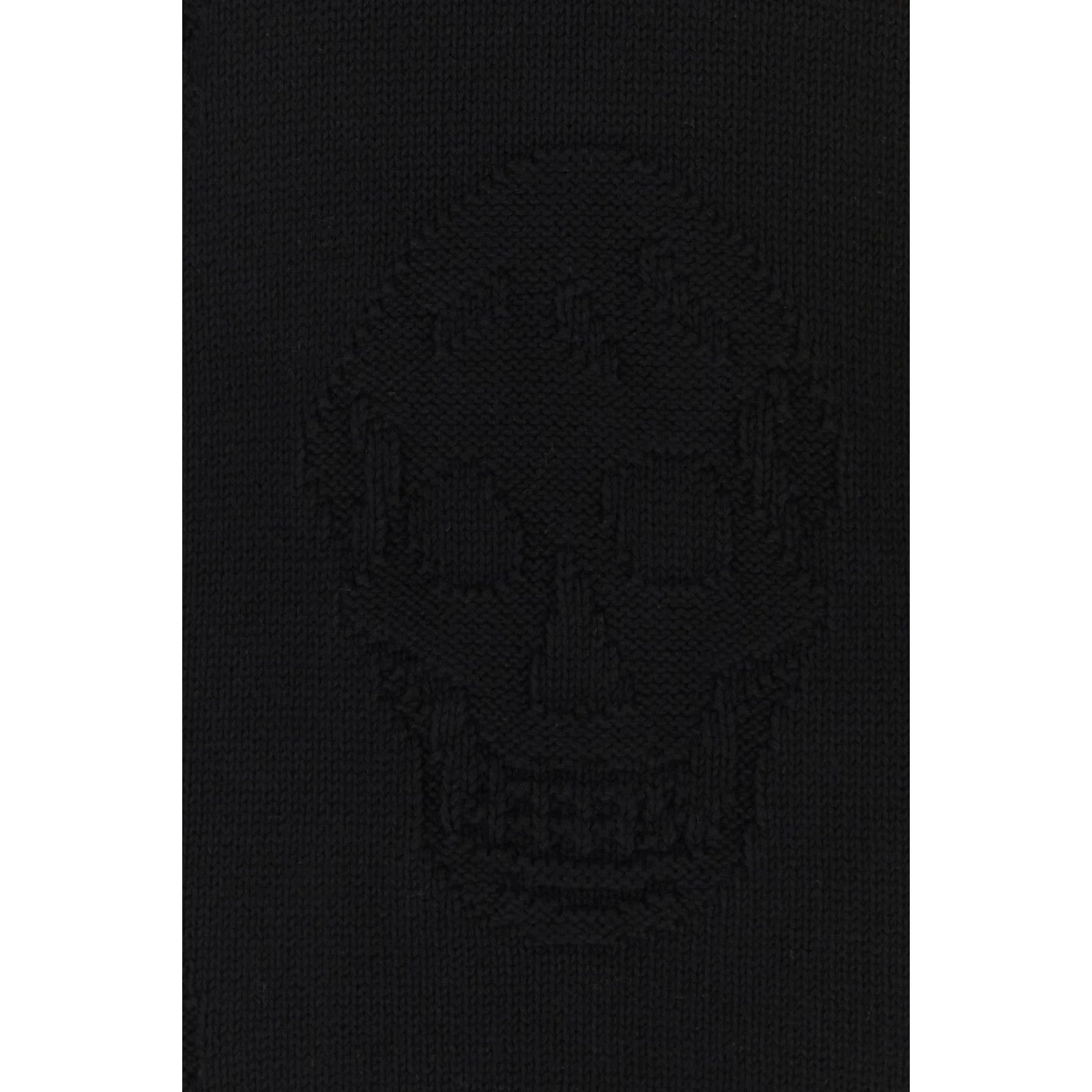 Alexander McQueen ALEXANDER MCQUEEN Black Cotton Sweater New & Authentic (Men' Size US L / EU 52-54 / 3 - 3 Thumbnail
