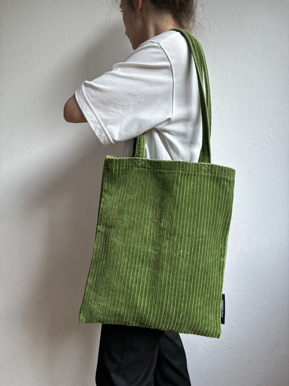 Raf Simons × Streetwear Raf Simons x Kvadrat Green Shopper Tote Bag Rare |  Grailed