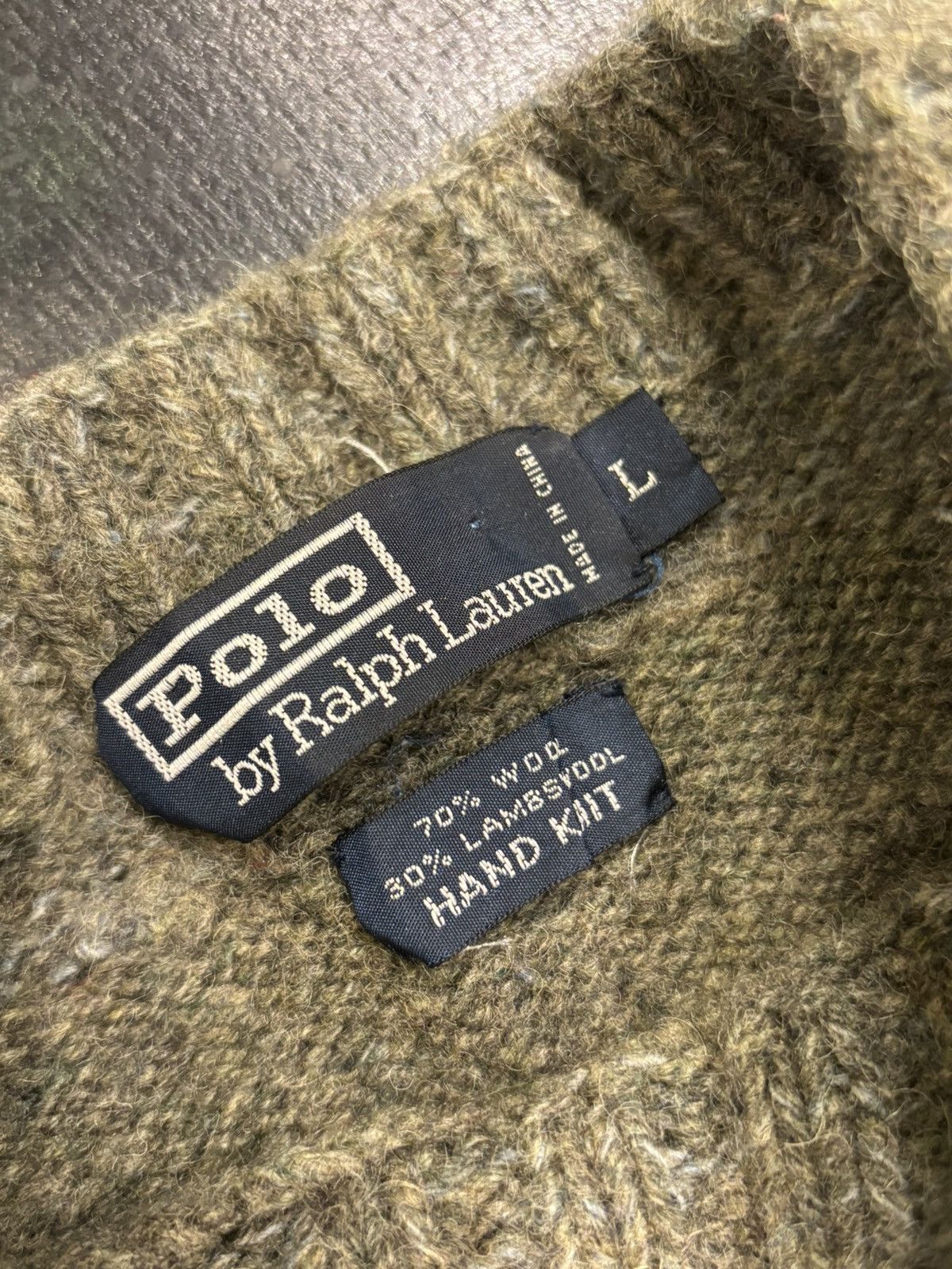 Polo Ralph Lauren Polo Ralph Lauren Ski Hand Kit Sweater Size US L / EU 52-54 / 3 - 3 Thumbnail