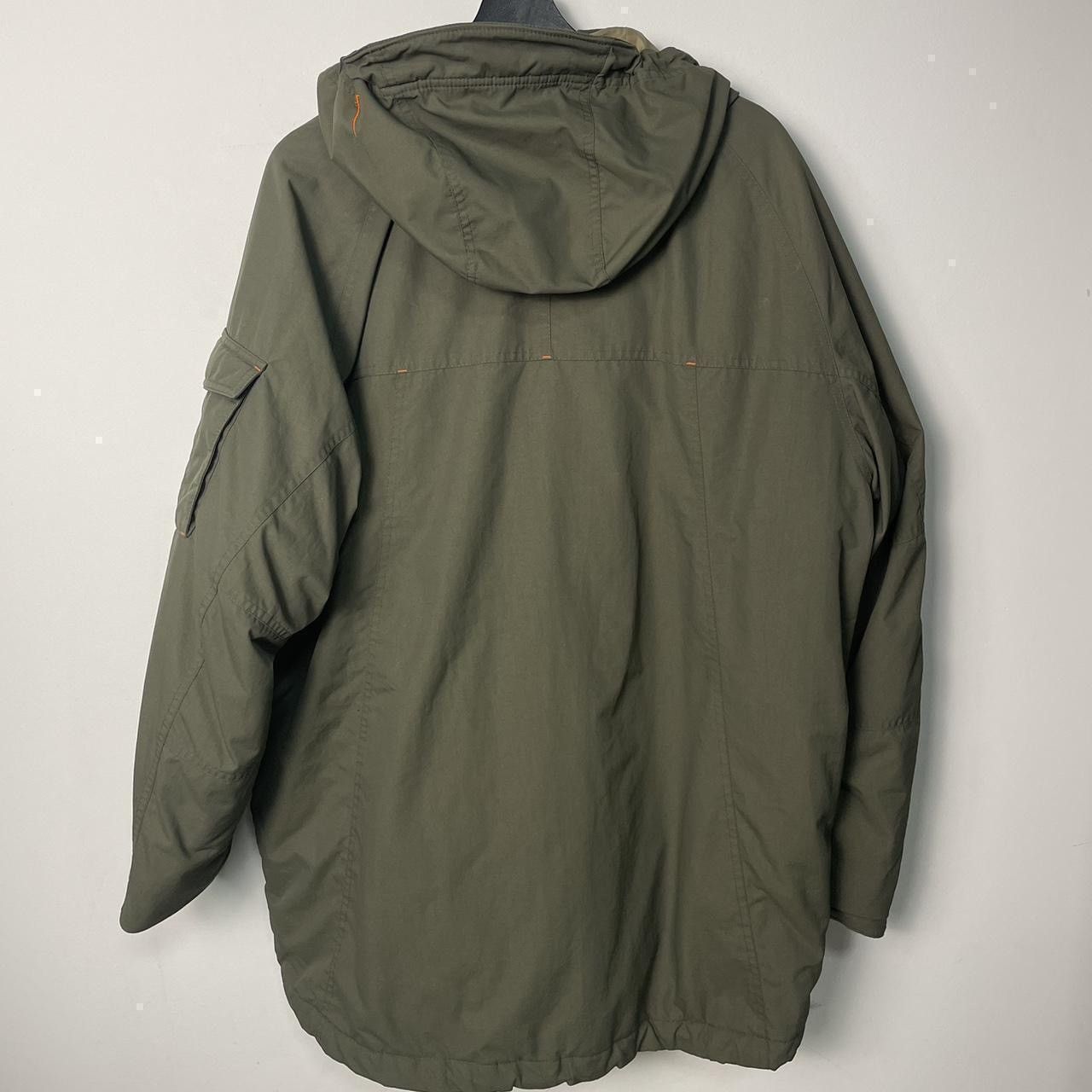 Nike Vintage 00’s Nike Olive Green Tactical Cargo Down Parka! Size US L / EU 52-54 / 3 - 6 Thumbnail