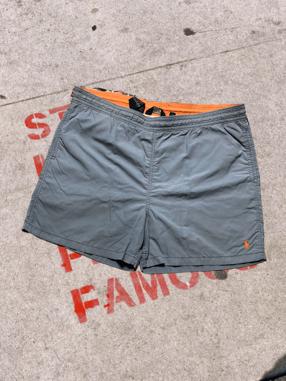 Polo Ralph Lauren Polo Ralph Lauren Men's Blue Shorts Swim Trunk Casual Size US 36 / EU 52 - 1 Thumbnail