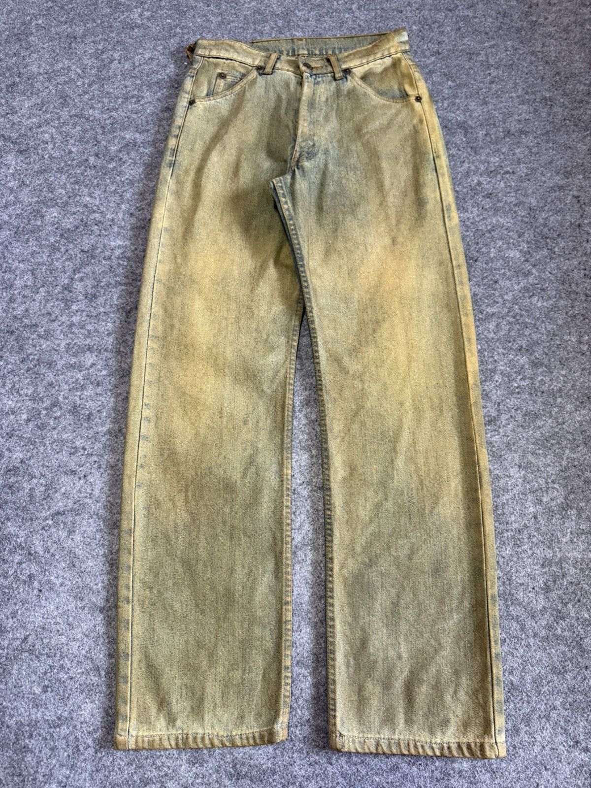 Levi's × Vintage Vintage 90s Levis Orange Tab Muddy Dusty Jeans Size US 28 / EU 44 - 1 Thumbnail