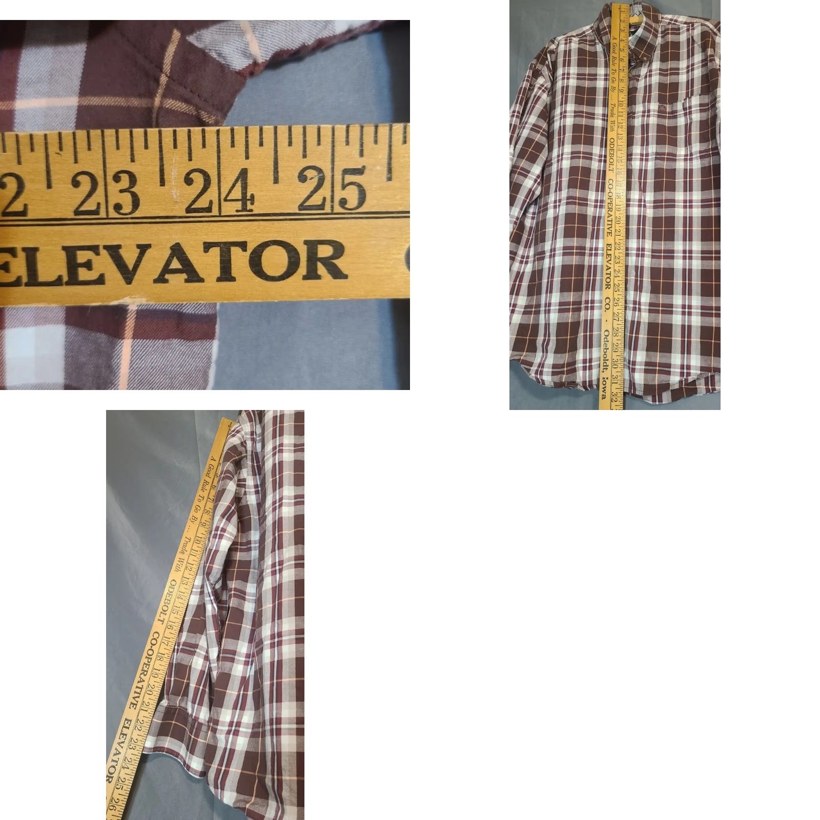 Wrangler VINTAGE Wrangler George Strait Button Up Shirt Large Adult Red Plaid Pocket Mens Size US L / EU 52-54 / 3 - 8 Thumbnail