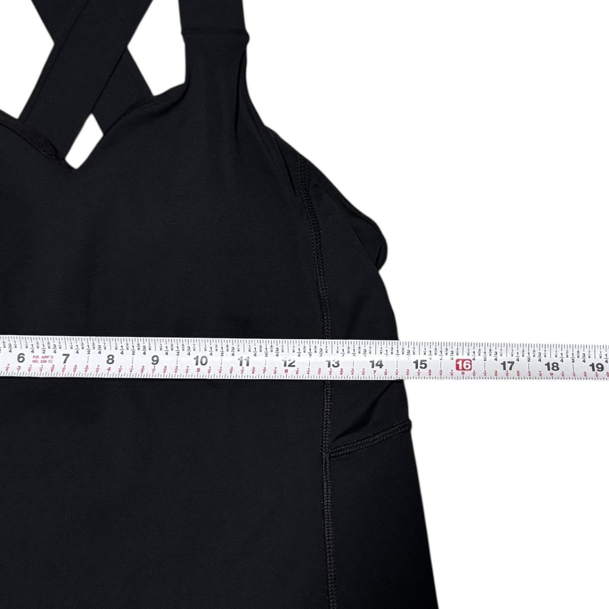 Lululemon Lululemon Push Your Limits Black Cross Back Top Women's 10 Size L / US 10 / IT 46 - 4 Thumbnail