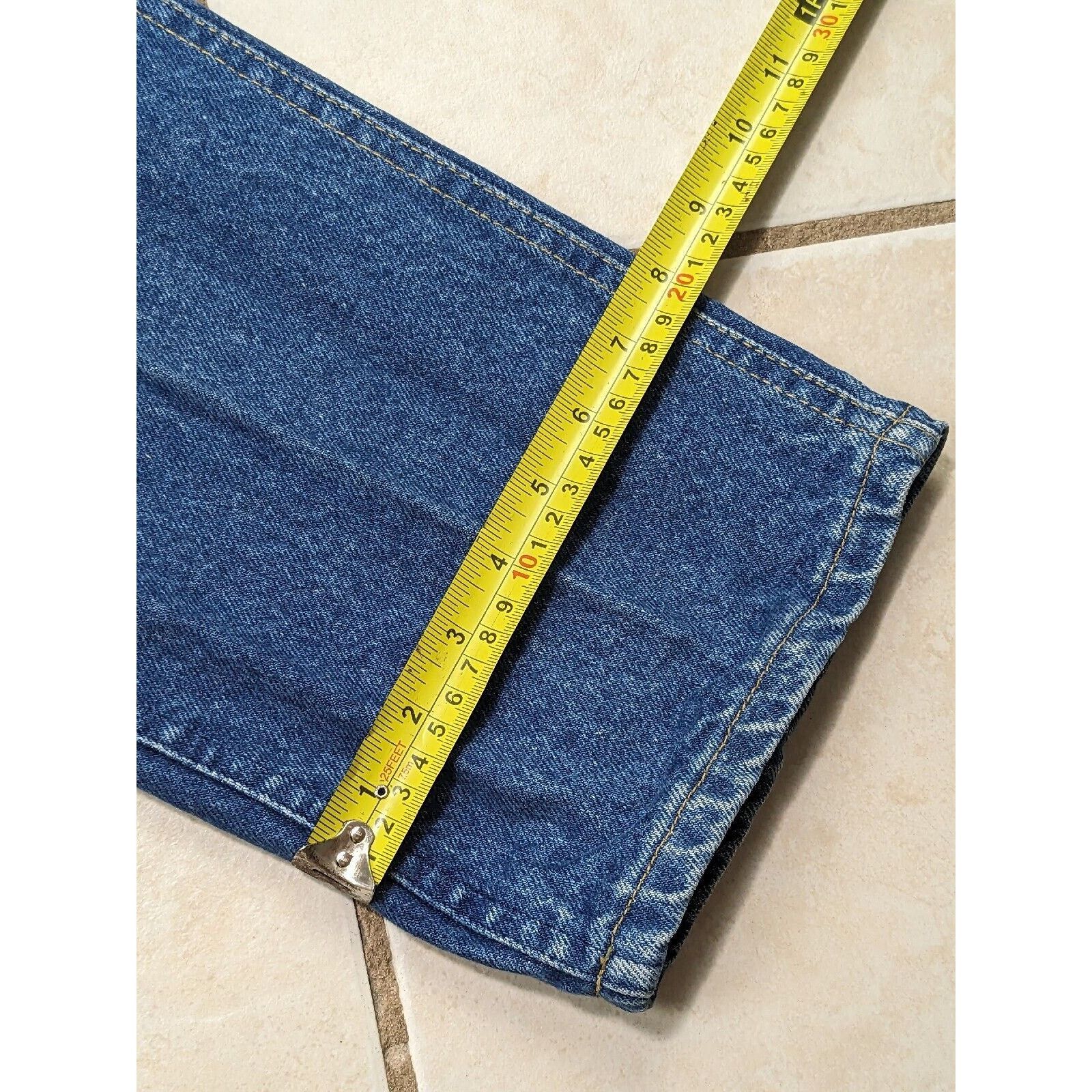 Lee Vtg Lee Riders Jeans Made in USA Blue Straight Leg Size 36 Size US 36 / EU 52 - 8 Thumbnail