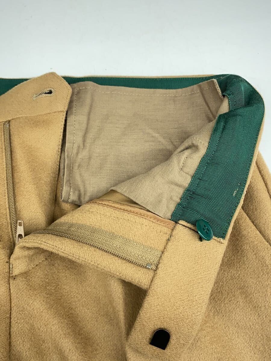 Undercover UC Cashmere Blend Folded Wide Wool Slacks Pts Camel Size 36R - 3 Thumbnail