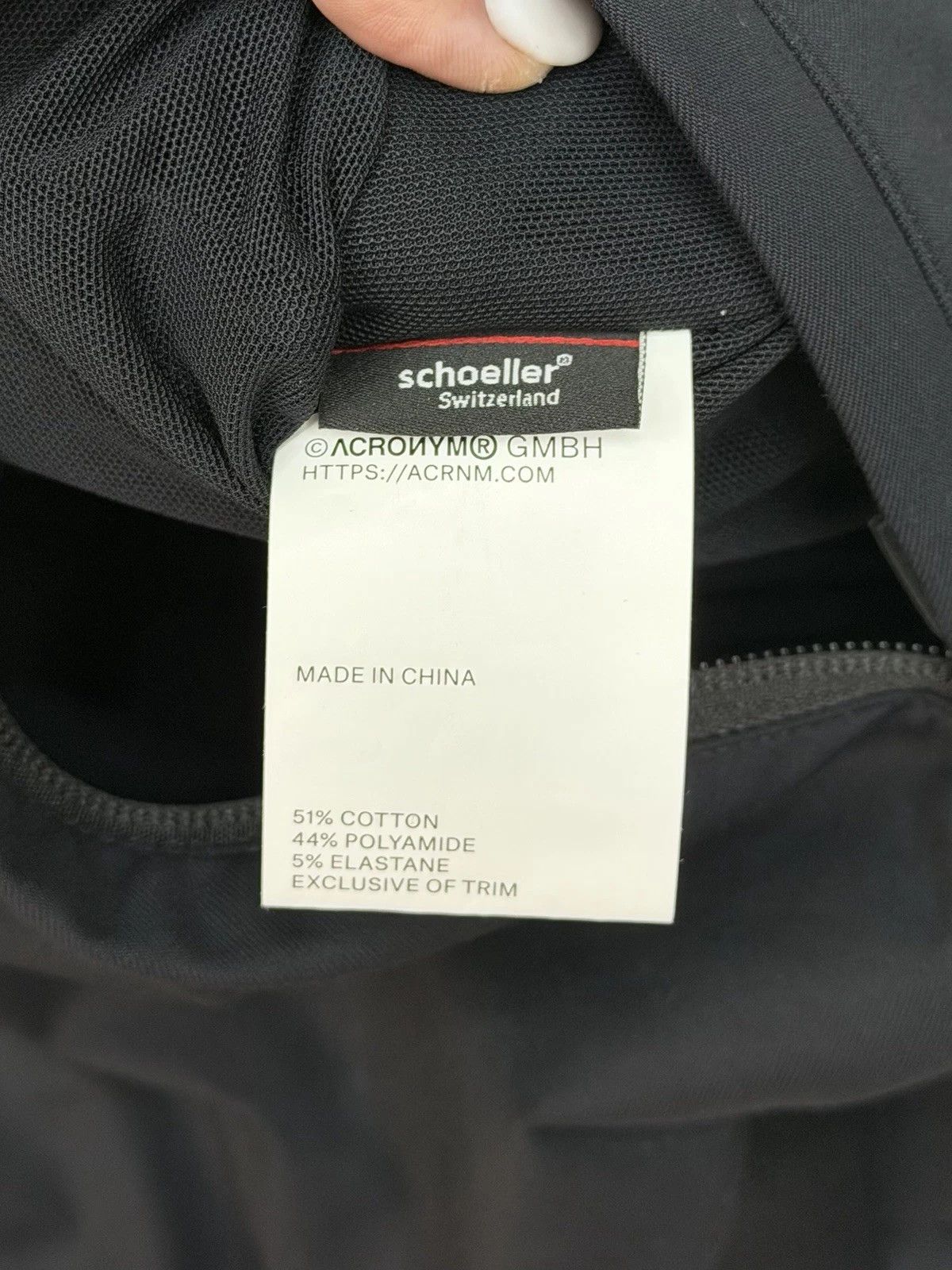 Acronym ACRONYM J111TS-CH Micro Twill Tec Size US L / EU 52-54 / 3 - 7 Thumbnail