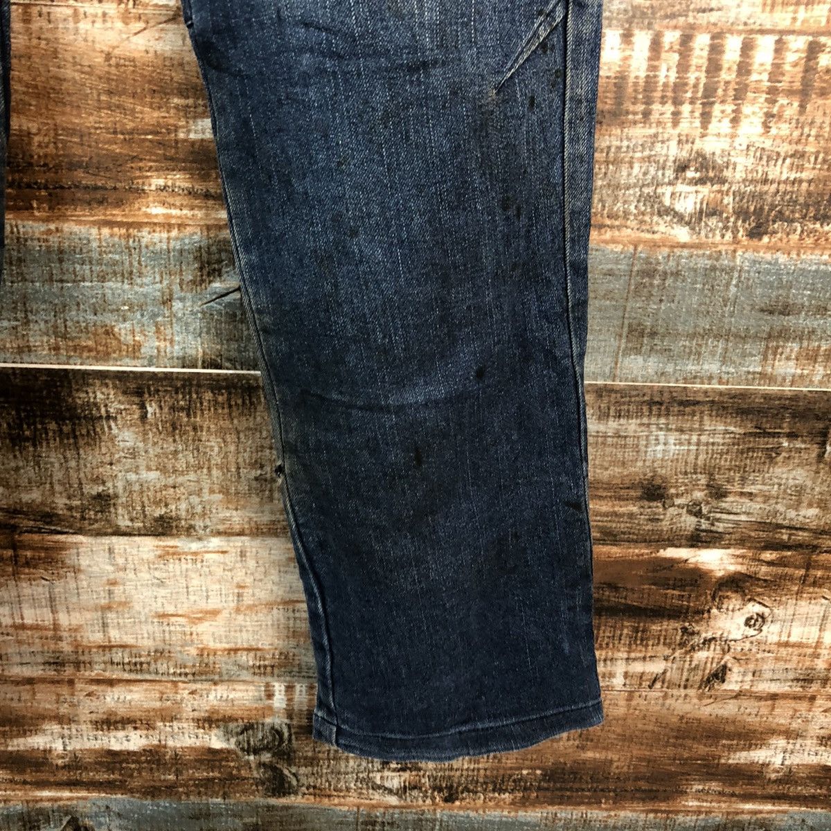 Japanese Brand Z Dragon Blue utility worker Multipocket cargo Pants #A2176 Size US 35 - 11 Thumbnail