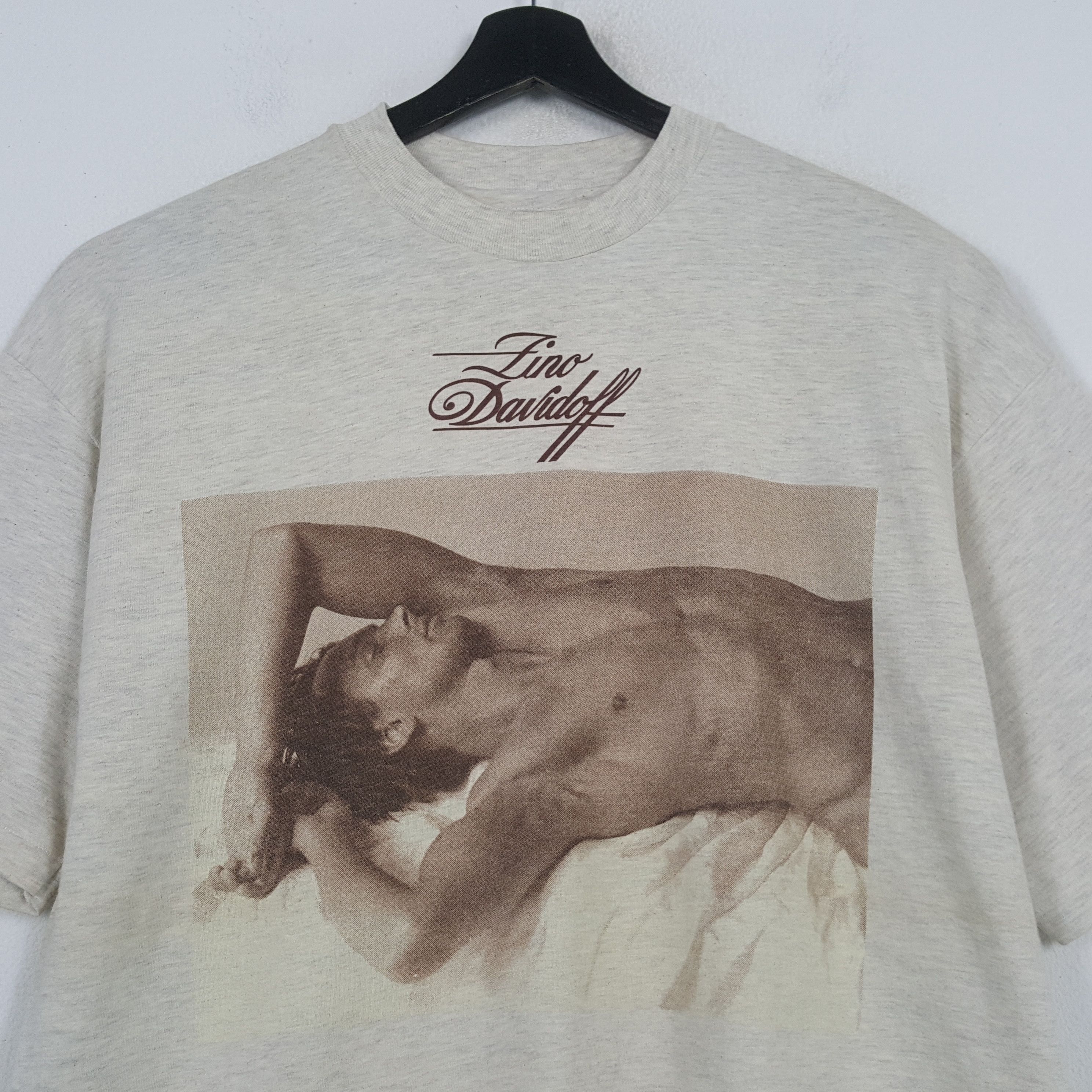 Vintage ZINO DAVIDOFF Swiss Entrepreneur Bruce Weber Tshirt 31 Size US L / EU 52-54 / 3 - 2 Thumbnail