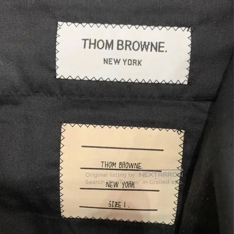 Thom Browne Thom Browne Classic Dark Gray Wool Casual Pants . Size US 38 / EU 54 - 3 Thumbnail