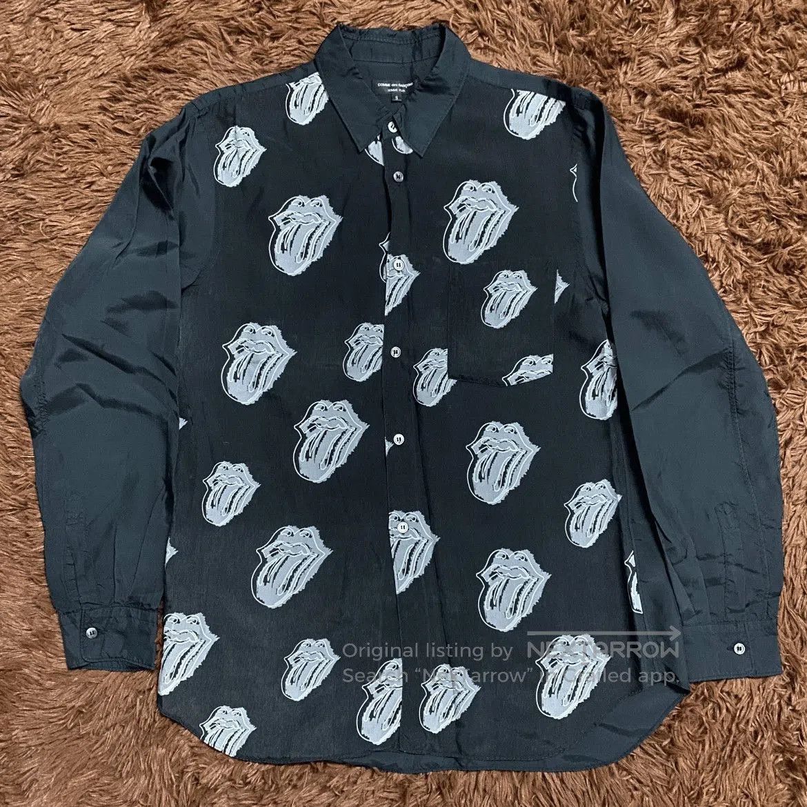 Comme des Garcons Homme Plus Comme Des Garcons Homme Plus 06SS Rolling Stone Shirt. Size US S / EU 44-46 / 1 - 1 Thumbnail