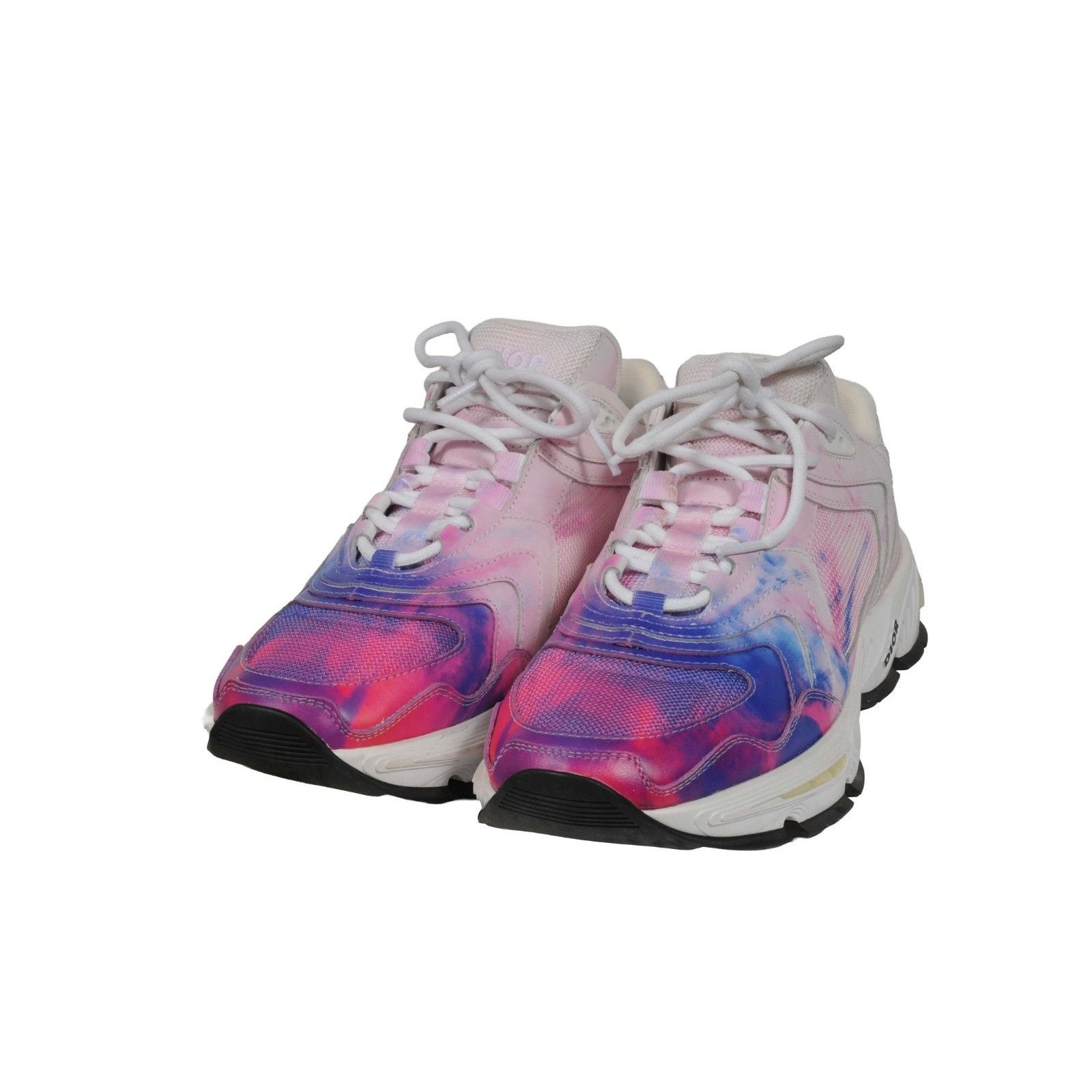 Dior CD1 Tie Dye Sneakers US 6 IT 39 White Size US 6 / EU 39 - 4 Thumbnail