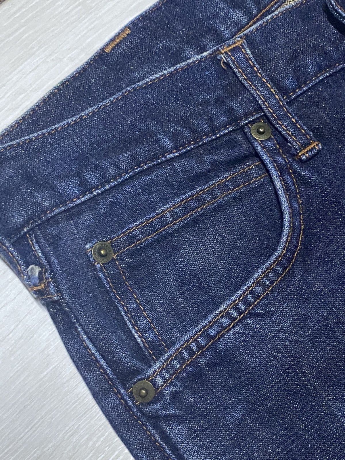 Gant × Wrangler Vintage Wrangler Sanforized Blue Wash Slim Jeans Size US 29 - 7 Thumbnail