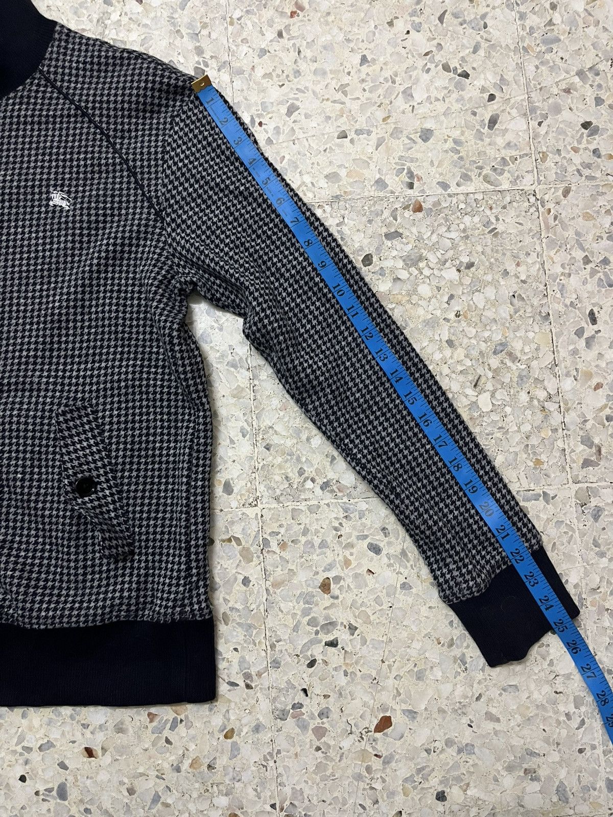 Burberry BURBERRY BLACK LABEL REVERSIBLE HOUNDSTOOTH TRACK JACKET Size US M / EU 48-50 / 2 - 14 Thumbnail