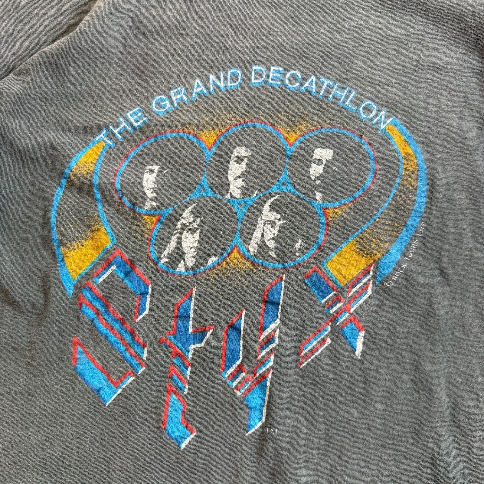 Band Tees Vintage 1979 STYX The Grand Decathlon T-Shirt Medium Size US M / EU 48-50 / 2 - 8 Thumbnail