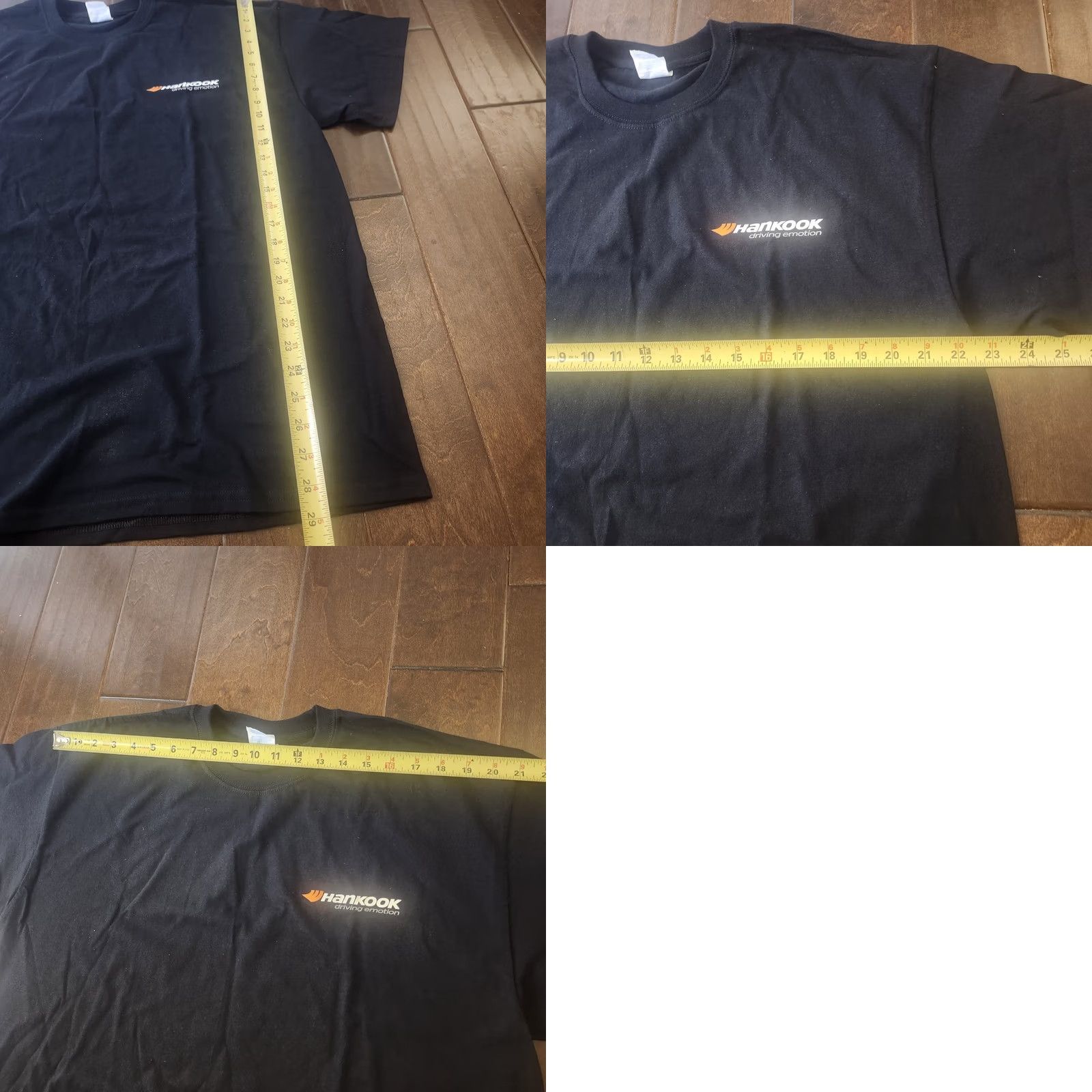 Port & Company Hankook Tire T Shirt Mens XL Black Logo Graphic Short Sleeve Tee Size US XL / EU 56 / 4 - 9 Thumbnail
