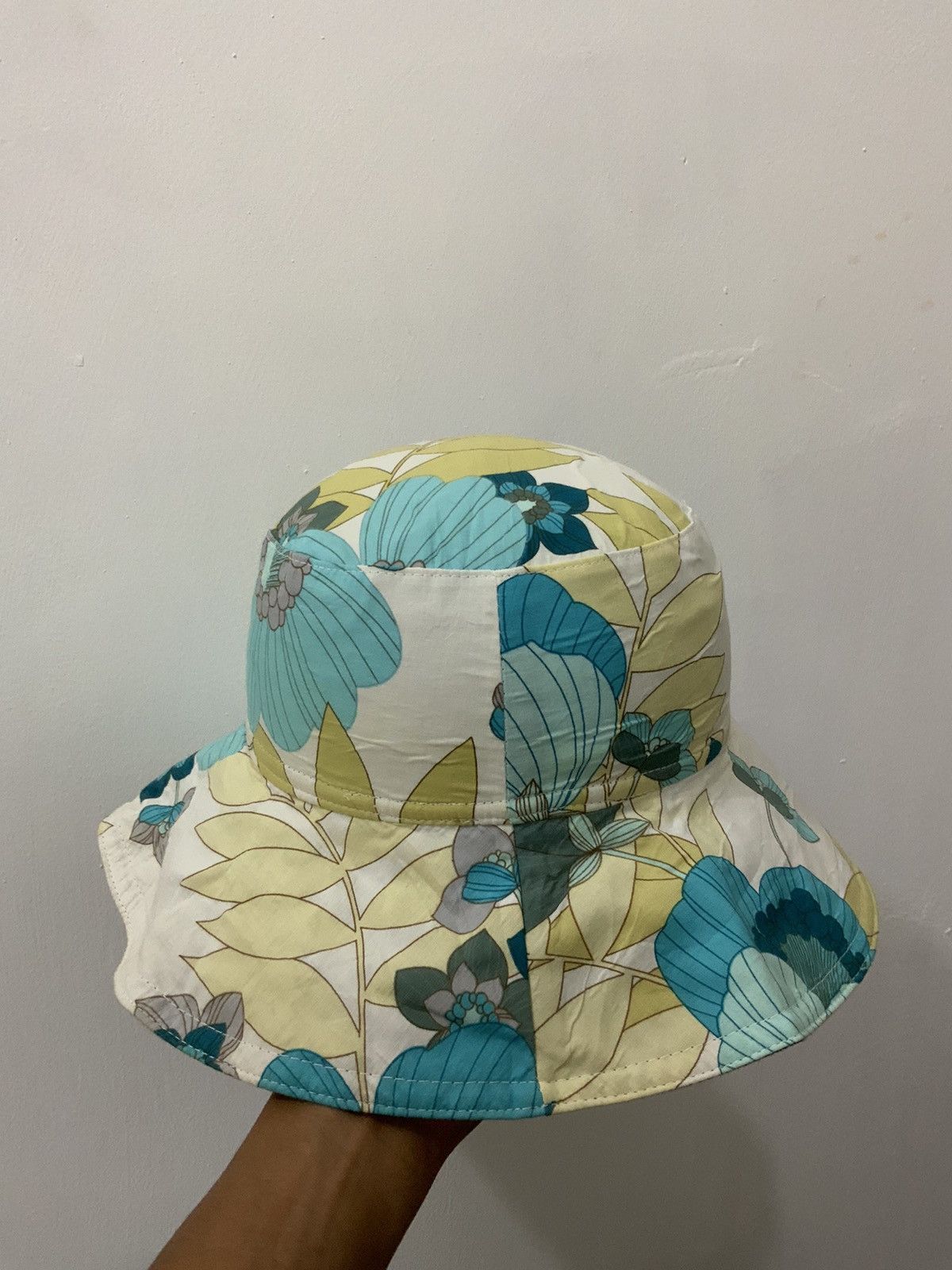 Denime Denim Flower Reversible Hat Size ONE SIZE - 11 Thumbnail