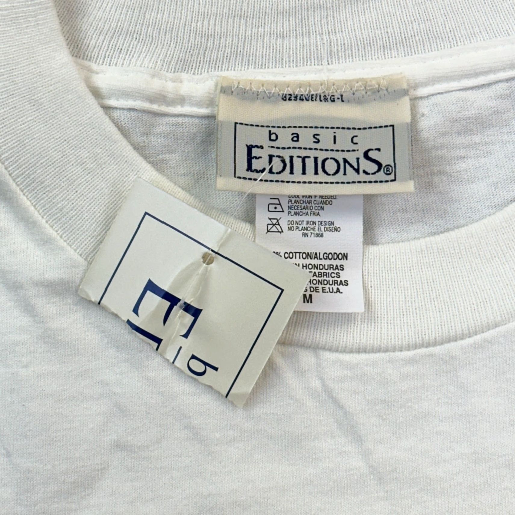 Basic Editions VINTAGE Basic Editions Shirt Women's M White Halloween Witch Deadstock Size M / US 6-8 / IT 42-44 - 3 Thumbnail