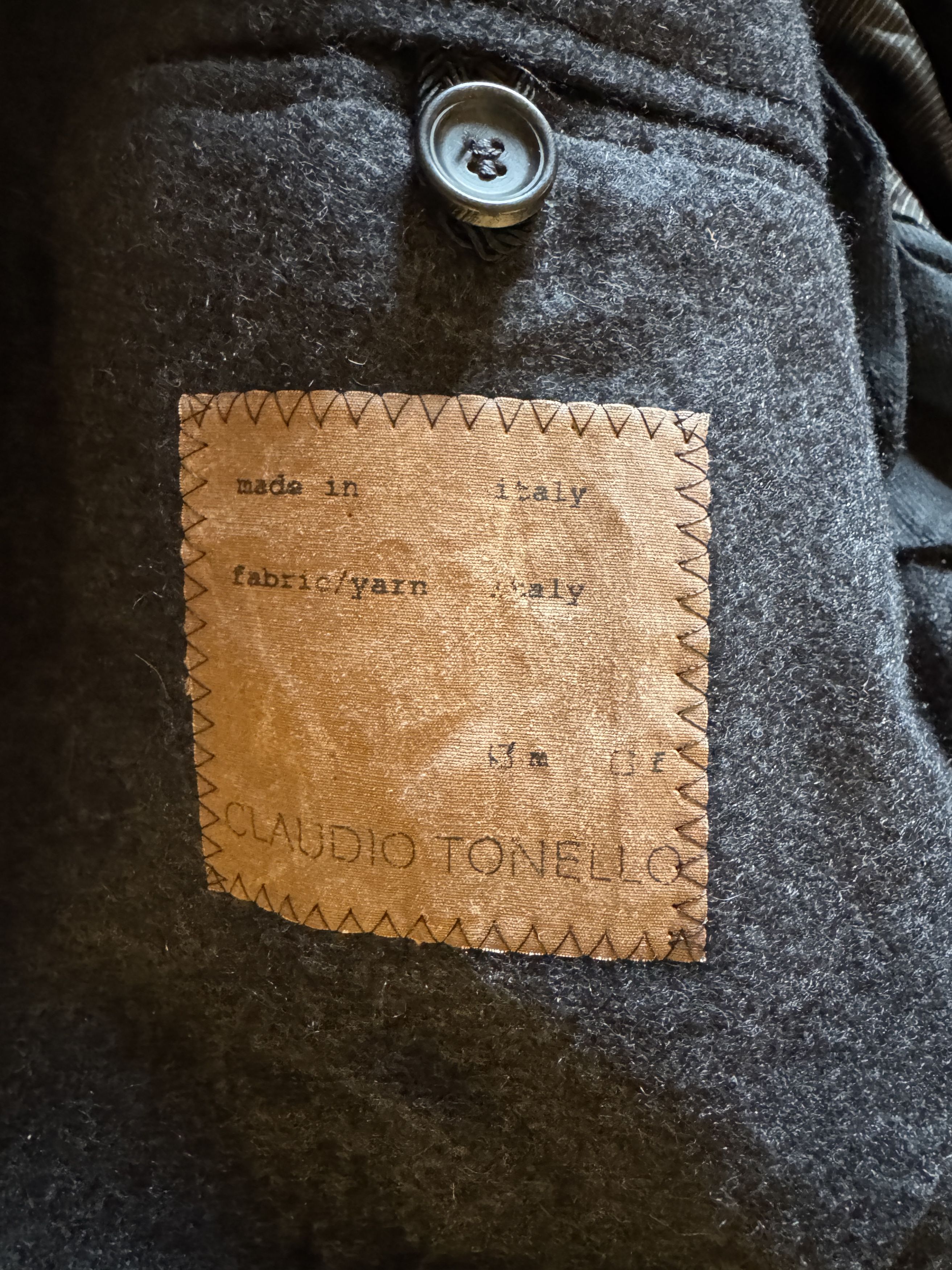 Other Claudio Tonello Cashmere Blazer Size 38R - 7 Thumbnail