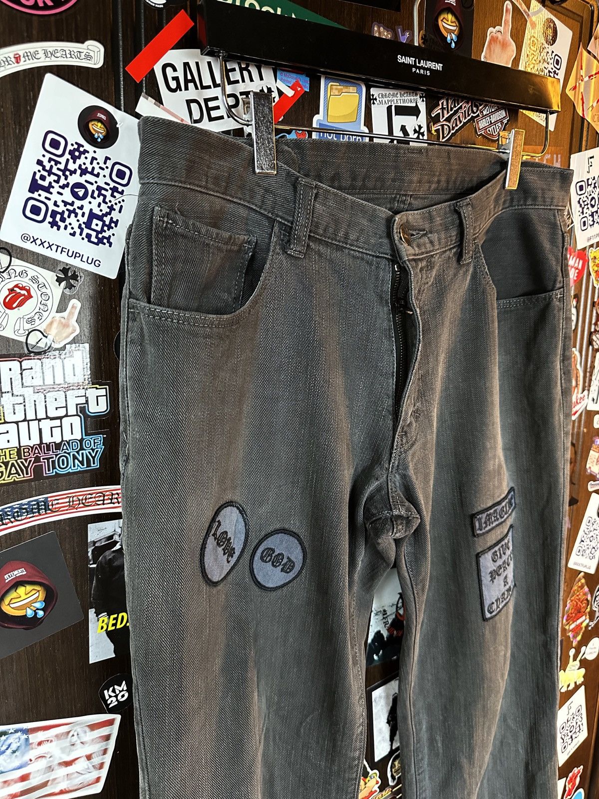 Number (N)ine Number (N)ine Patch Denim Size US 32 / EU 48 - 7 Thumbnail