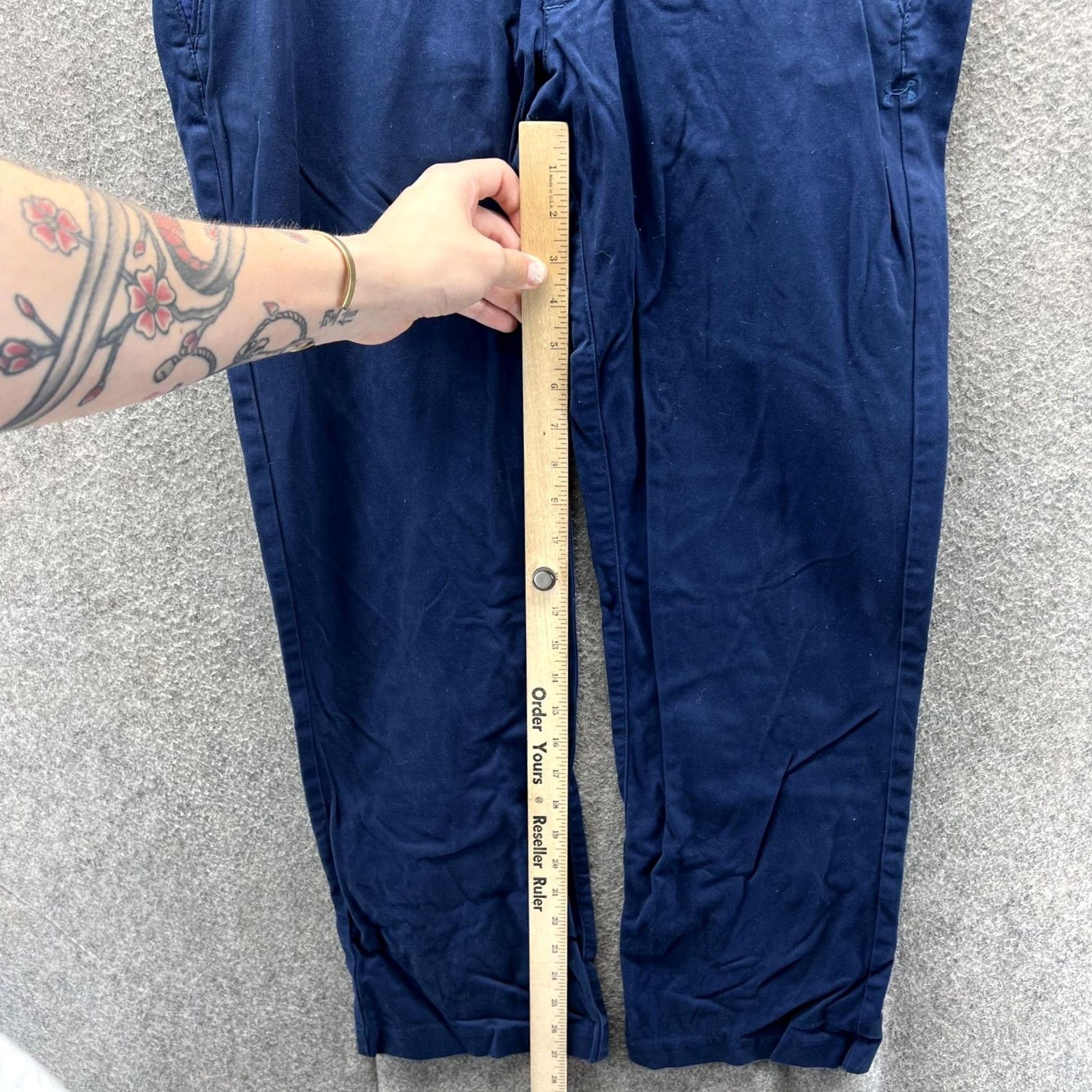 Under Armour Under Armour Pants Mens 32x30 Blue Golf Chino Woven Performance Casual Pants Mens 32 Regular Navy Size US 32 / EU 48 - 3 Thumbnail