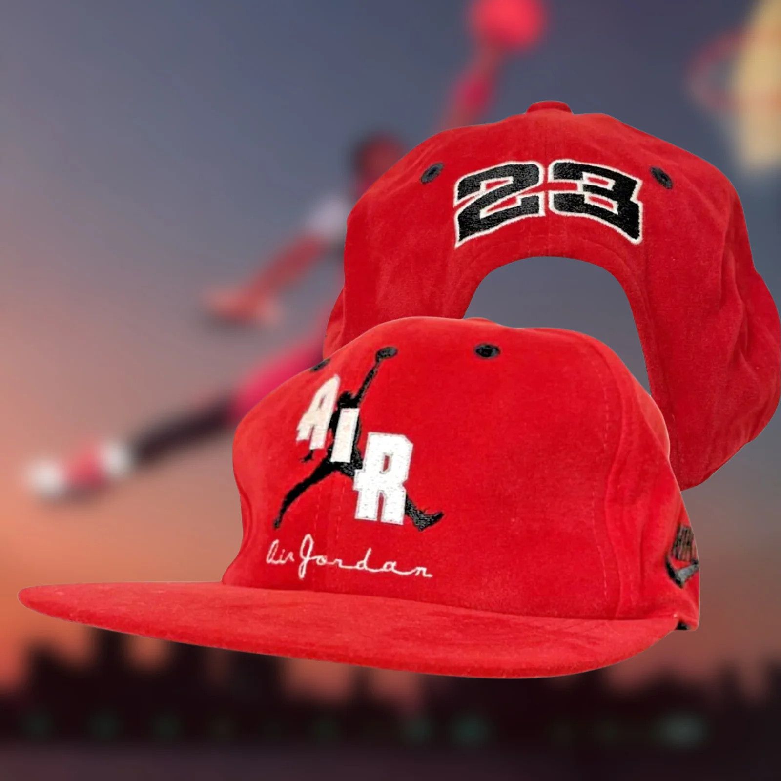 Nike Air Jordan Jumpman Basketball Hat Red Japan OG Rare