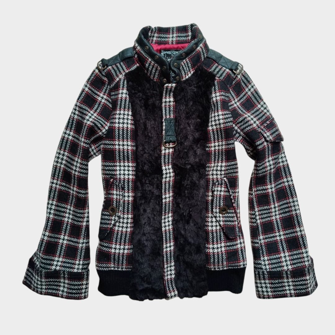 Le Grande Bleu (L.G.B.) Algonquins plaid Napoleon jacket Size US M / EU 48-50 / 2 - 1 Thumbnail