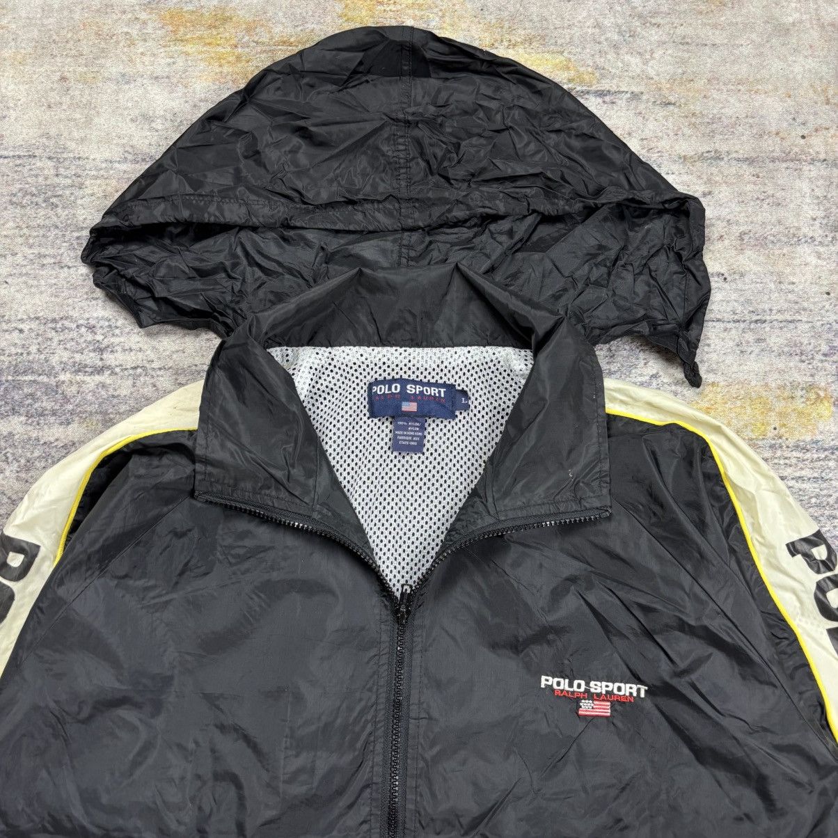 Polo Ralph Lauren Vintage polo sport jacket Size US L / EU 52-54 / 3 - 3 Thumbnail