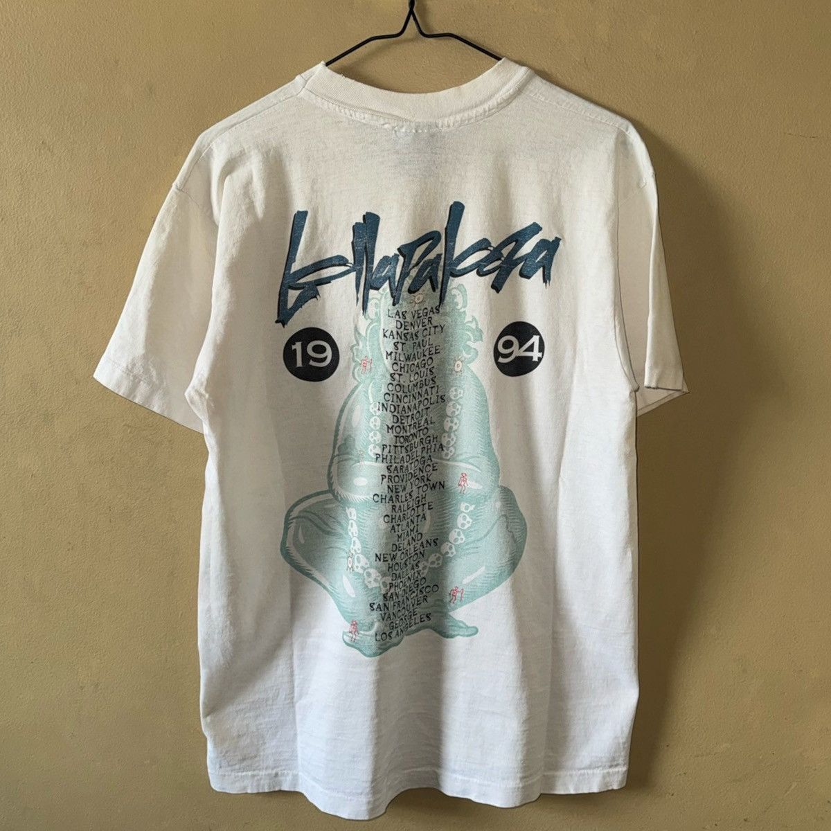 Vintage 1994 Lollapalooza Smashing Pumpkin The Breeders Festival Tee Size US L / EU 52-54 / 3 - 2 Thumbnail