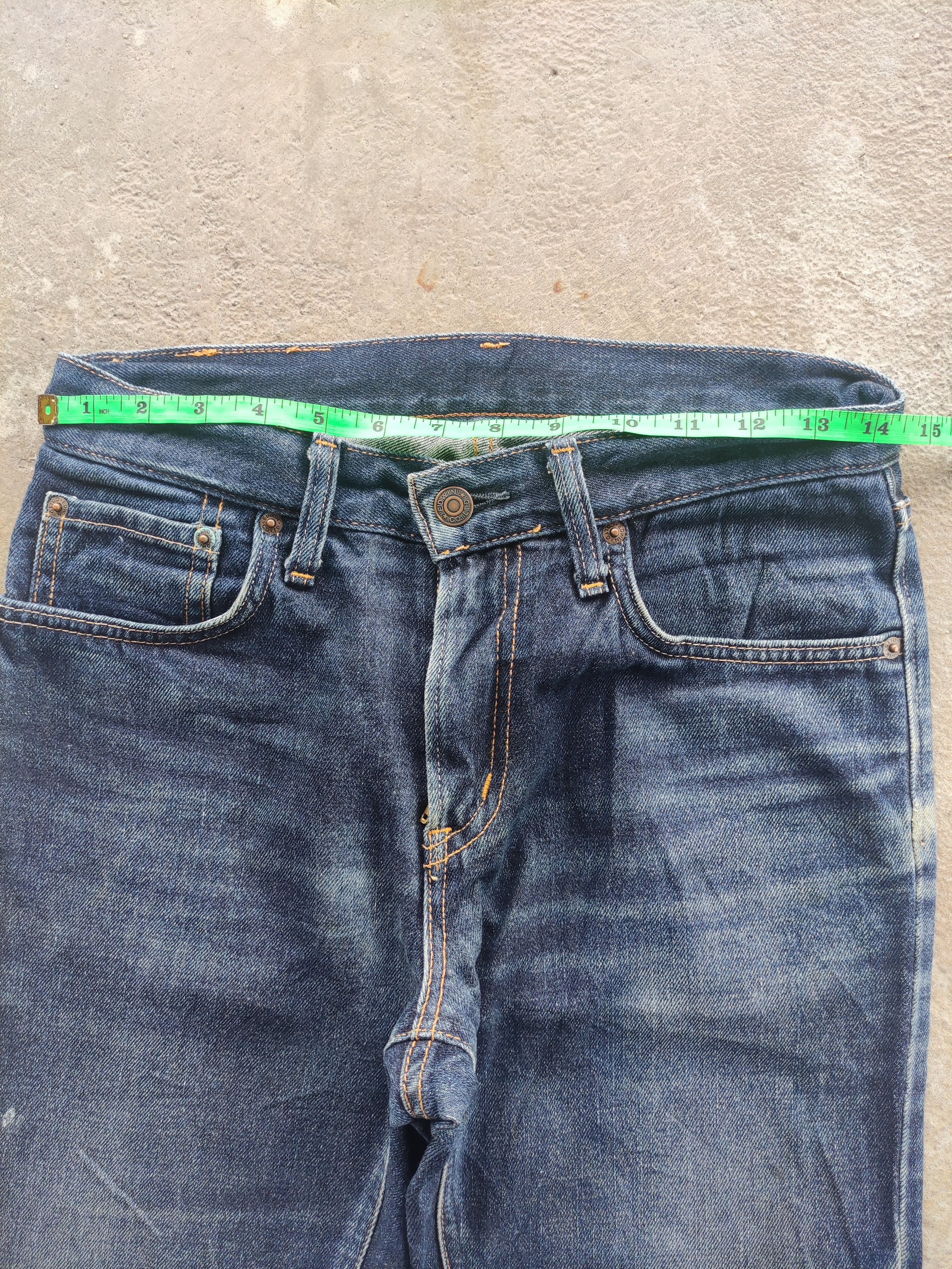 Edwin Vintage Edwin Japan Distress Faded Denim W30 Size US 30 / EU 46 - 6 Thumbnail