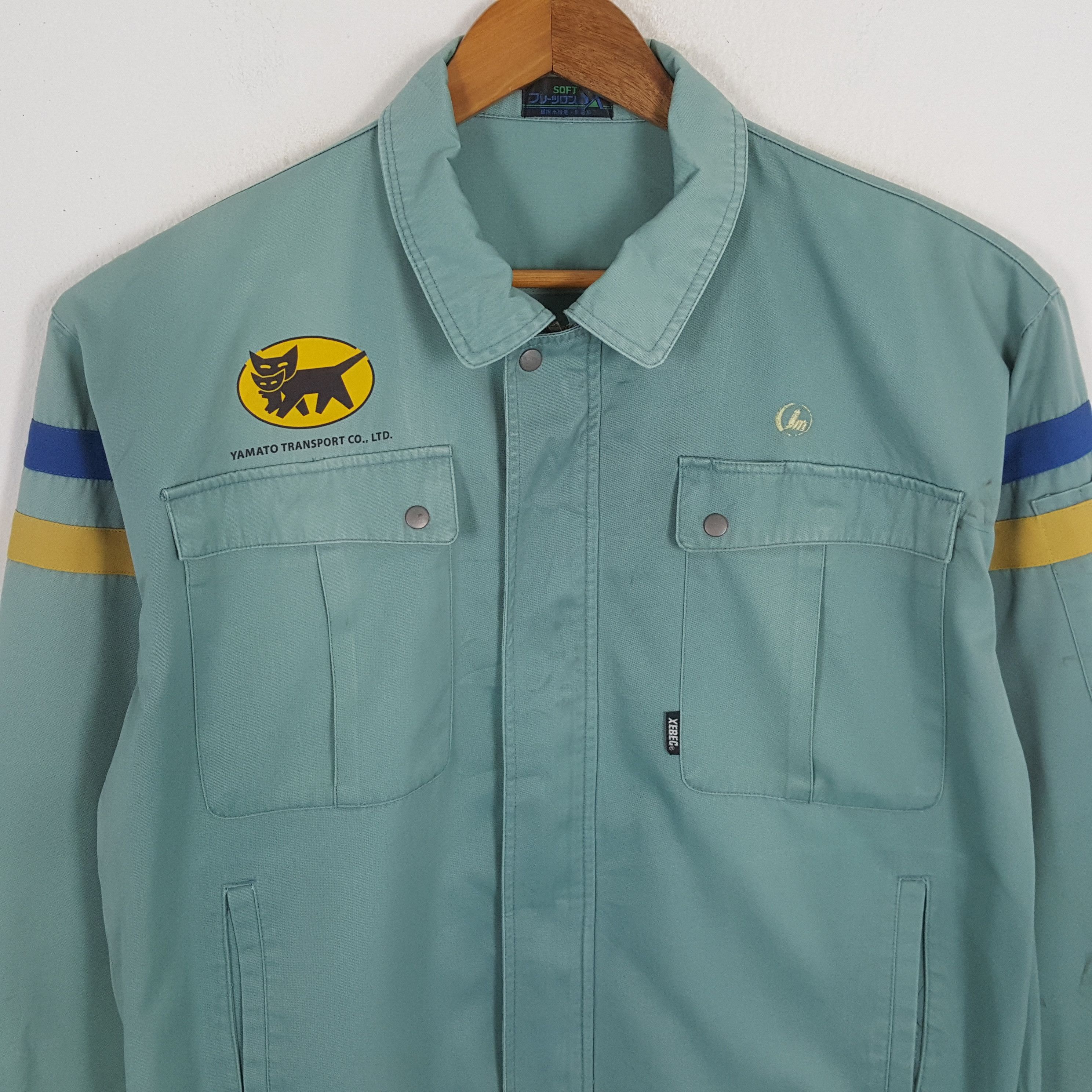 Vintage Vintage YAMATO TRANSPORT Japanese Racing Custom Jacket Size US L / EU 52-54 / 3 - 4 Thumbnail