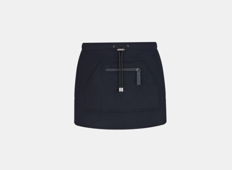 Dior o1w1db11225 450P37 Mini Skirt in Blue Size 27" / US 4 / IT 40 - 1 Thumbnail