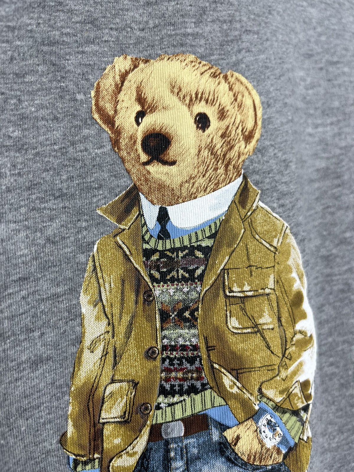 Polo Ralph Lauren POLO RALPH LAUREN Polo Bear Mens T-Shirt Grey 4XL Size US XXL / EU 58 / 5 - 6 Thumbnail