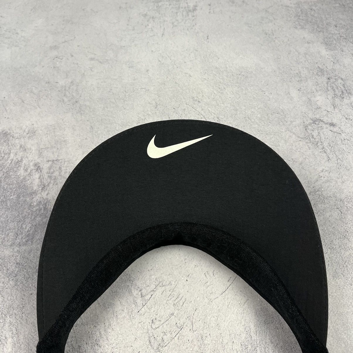 Nike Vintage Nike big logo nylon visor cap 90’s Size ONE SIZE - 4 Thumbnail