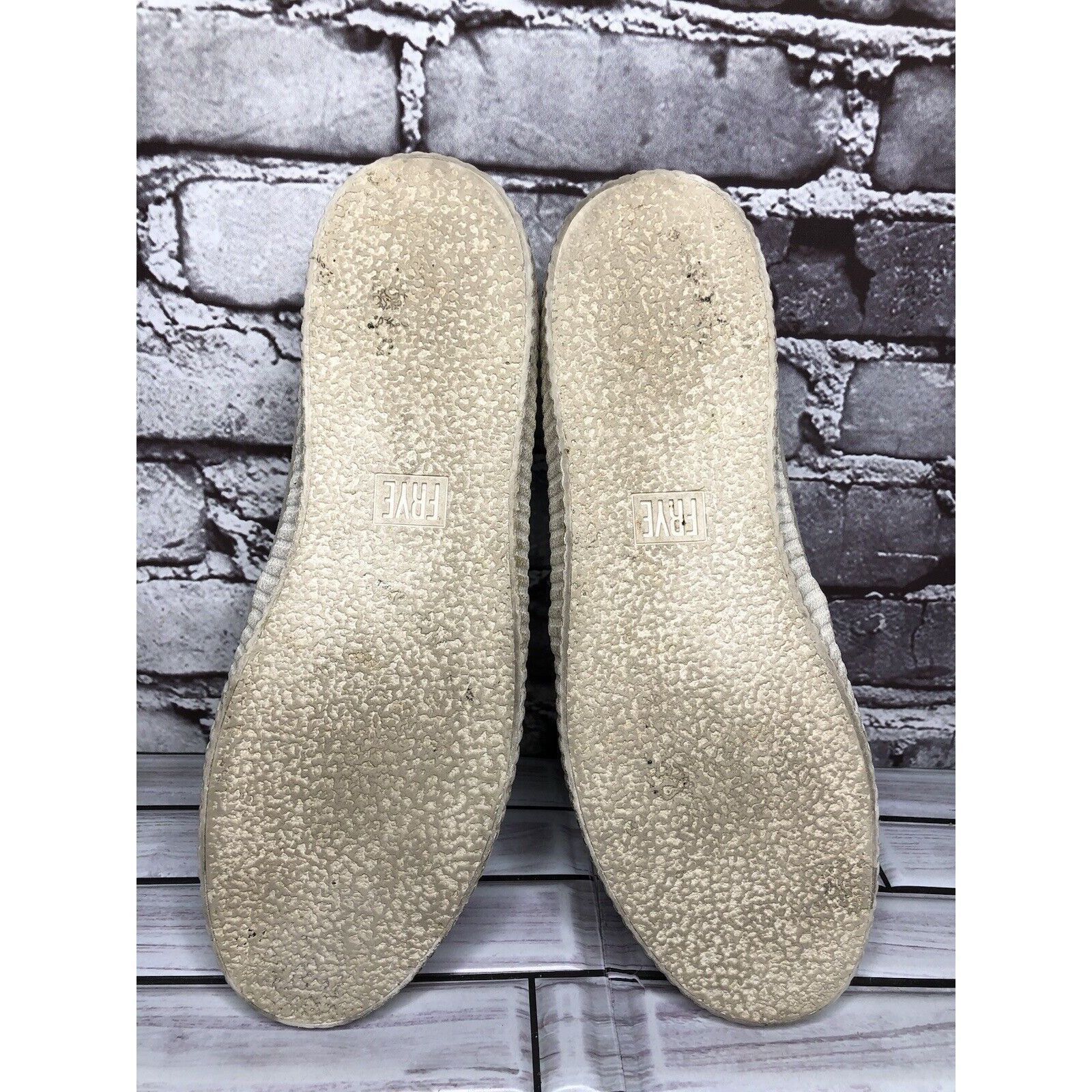 Frye Frye Faw Beige Suede Leather Slip On Casual Comfort Shoes Wo Size US 8.5 / IT 38.5 - 6 Thumbnail