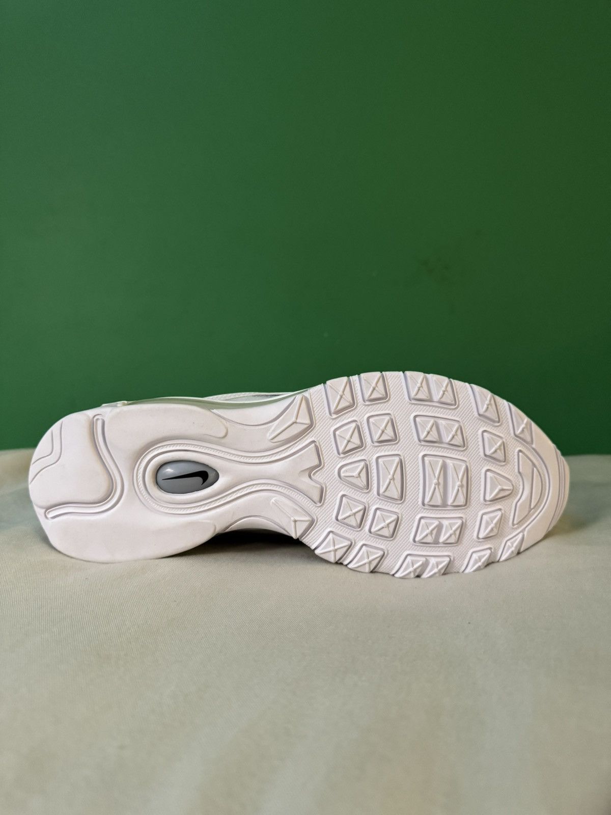 Nike Nike air max 97 triple white wolf grey 2017 Size US 10.5 / EU 43-44 - 6 Thumbnail