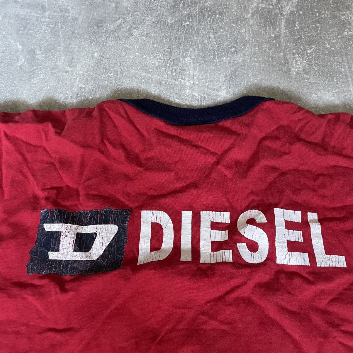 Diesel 90s Diesel dragon tee Shirt boxy baggy japan Crew ninja Y2K Size US L / EU 52-54 / 3 - 6 Thumbnail