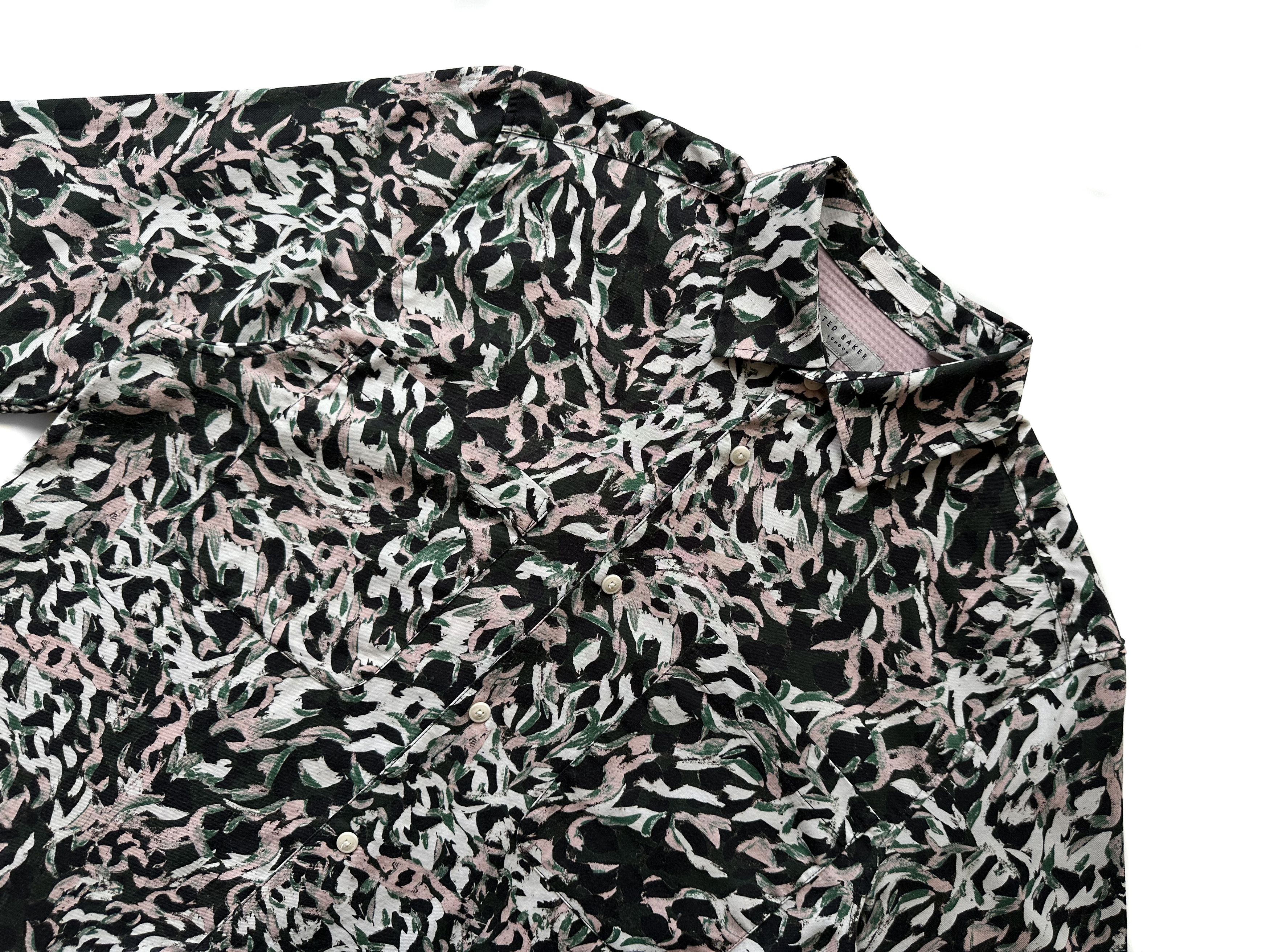 Ted Baker Ted Baker flower print overshirt Size US L / EU 52-54 / 3 - 3 Thumbnail