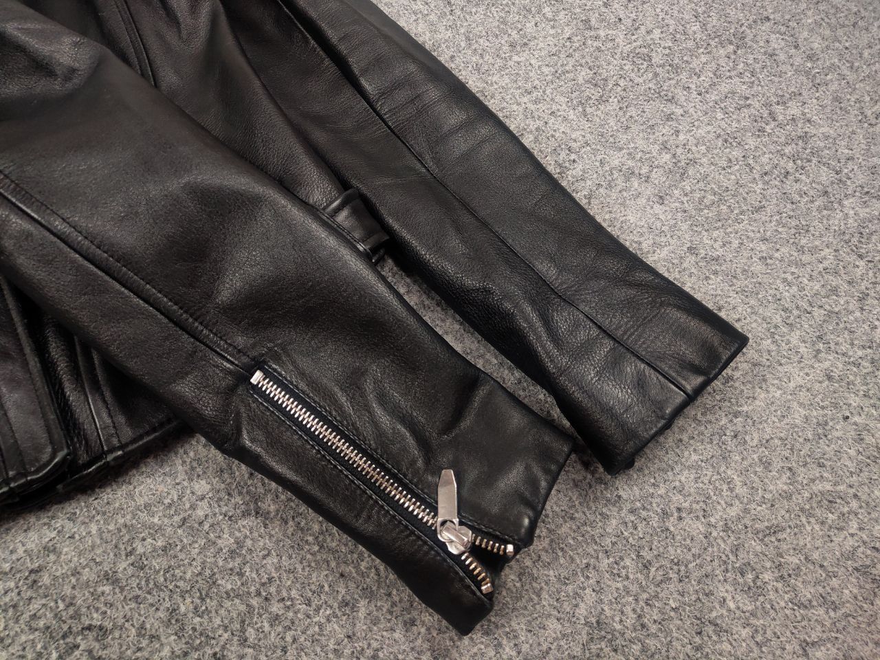 Theory Theyskens' Theory Black Leather Jacket with Zipper Accents Size S / US 4 / IT 40 - 8 Thumbnail
