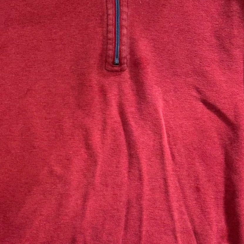 Tommy Bahama Tommy Bahama Sweatshirt Mens XL Gray Burgundy Flipshore Reversible Quarter Zip Shirt Size US XL / EU 56 / 4 - 7 Thumbnail